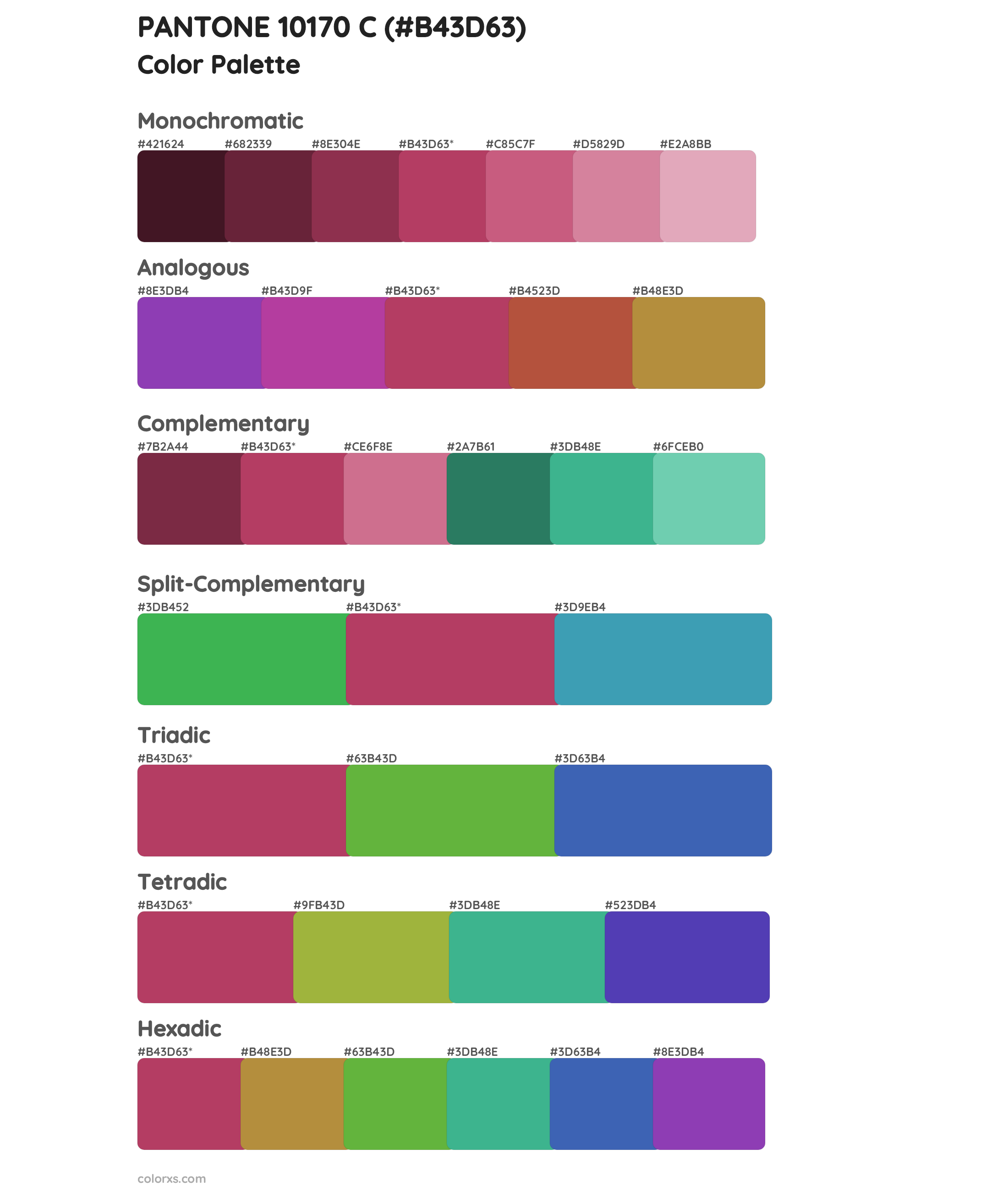 PANTONE 10170 C Color Scheme Palettes