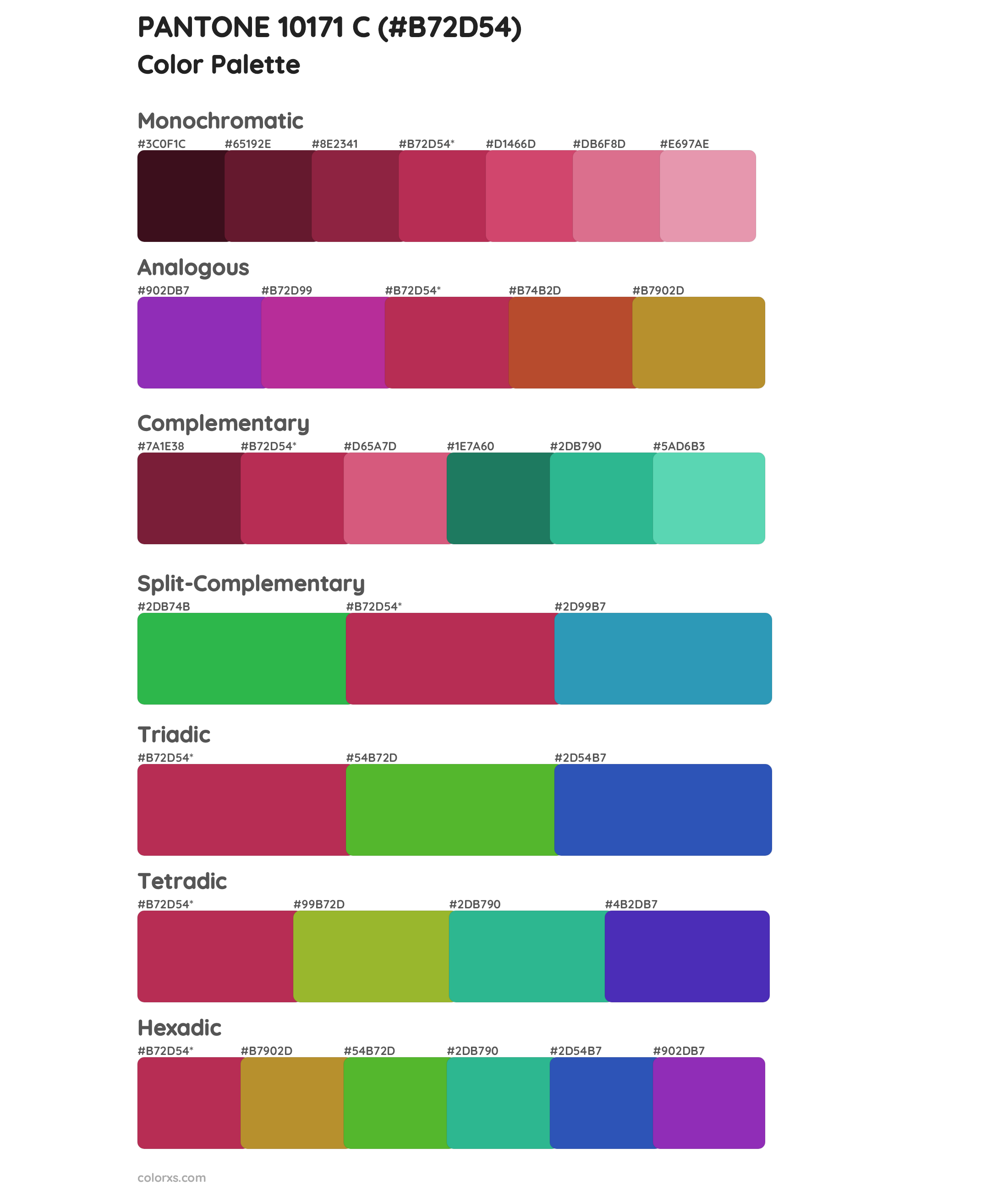 PANTONE 10171 C Color Scheme Palettes