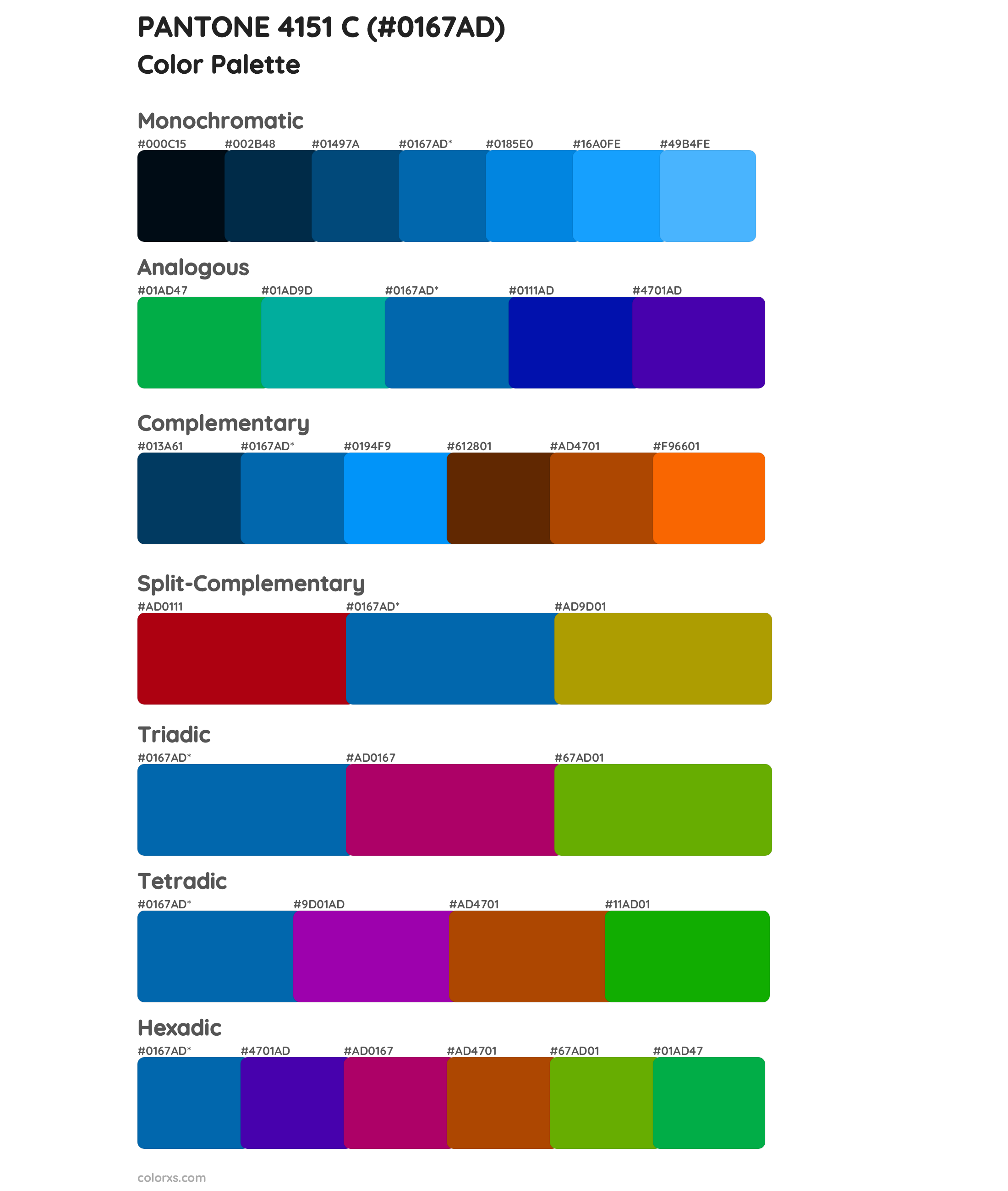 PANTONE 4151 C color palettes - colorxs.com