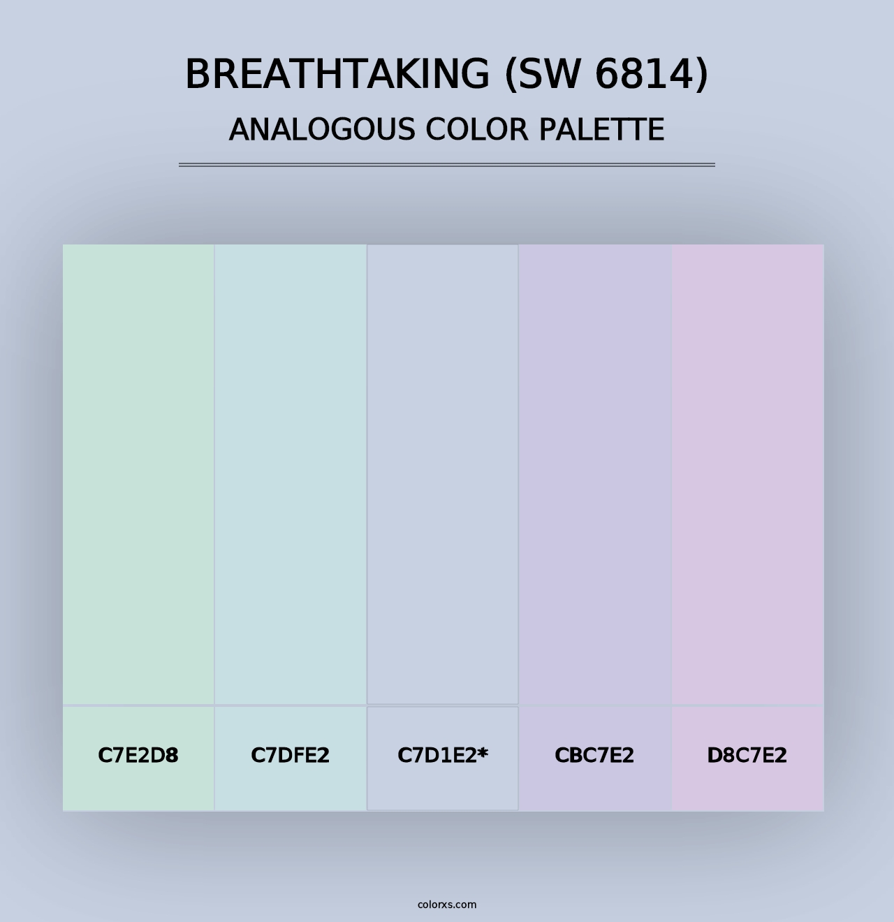 Breathtaking (SW 6814) - Analogous Color Palette