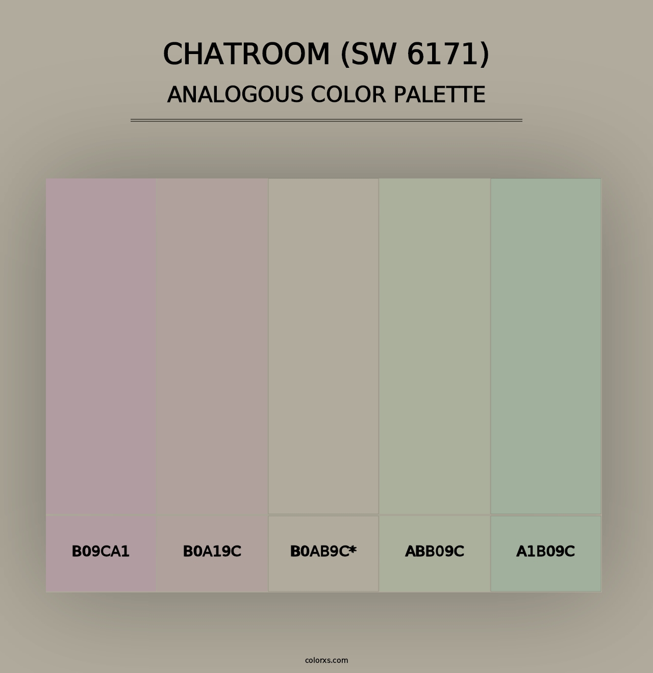 Chatroom (SW 6171) - Analogous Color Palette