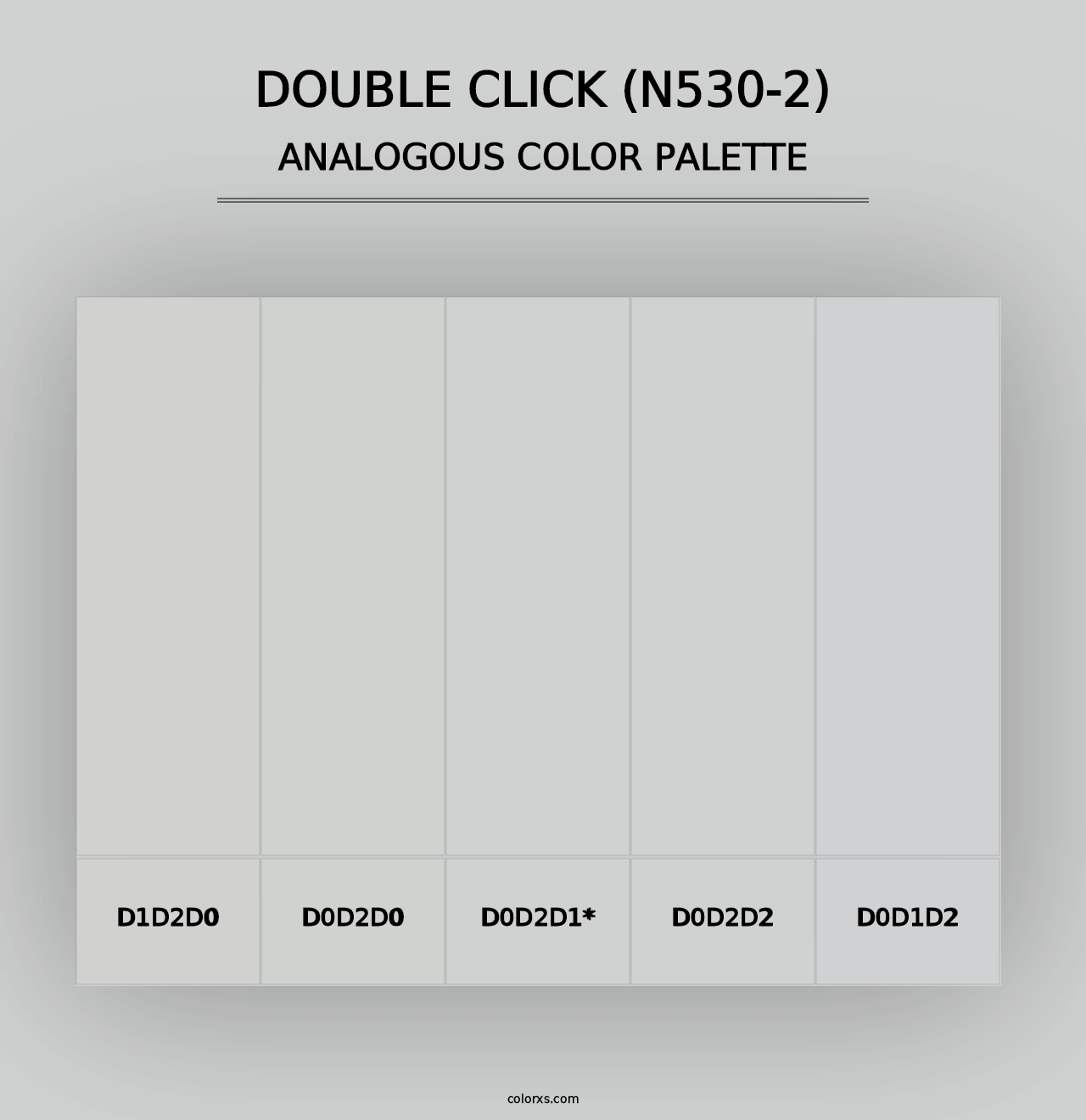 Double Click (N530-2) - Analogous Color Palette