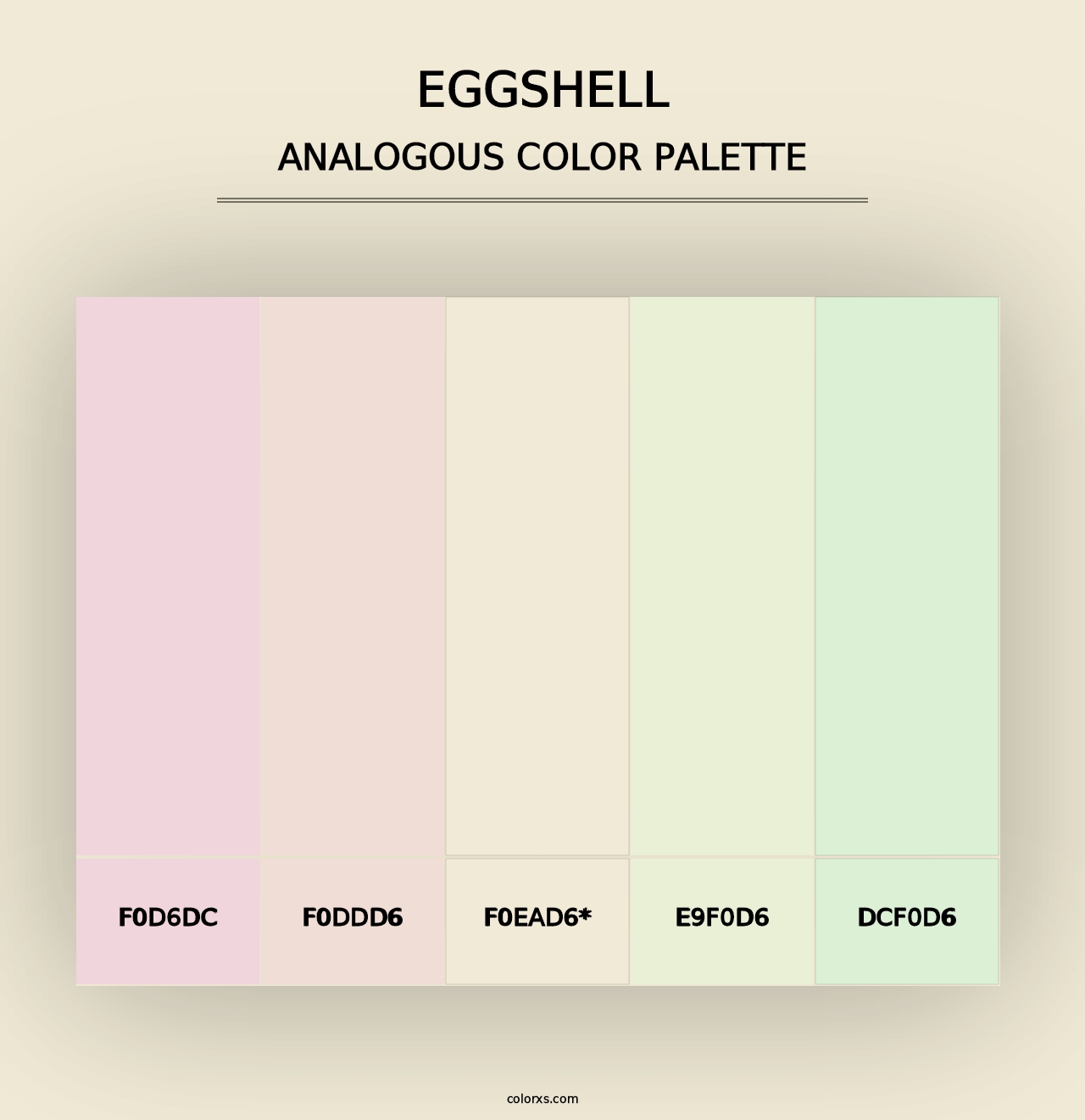 Eggshell - Analogous Color Palette