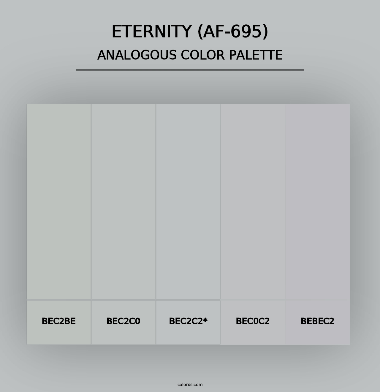 Eternity (AF-695) - Analogous Color Palette