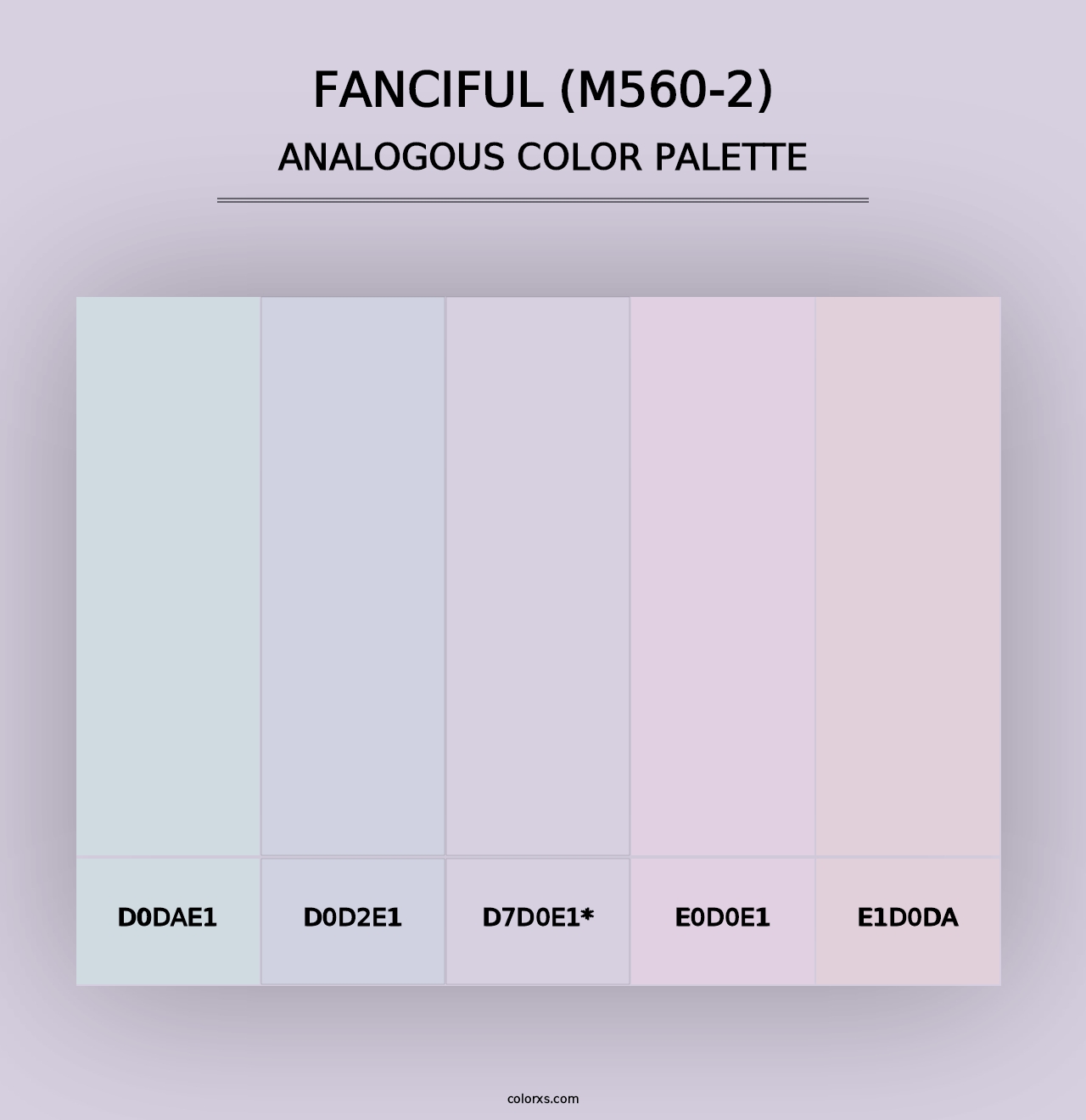 Fanciful (M560-2) - Analogous Color Palette