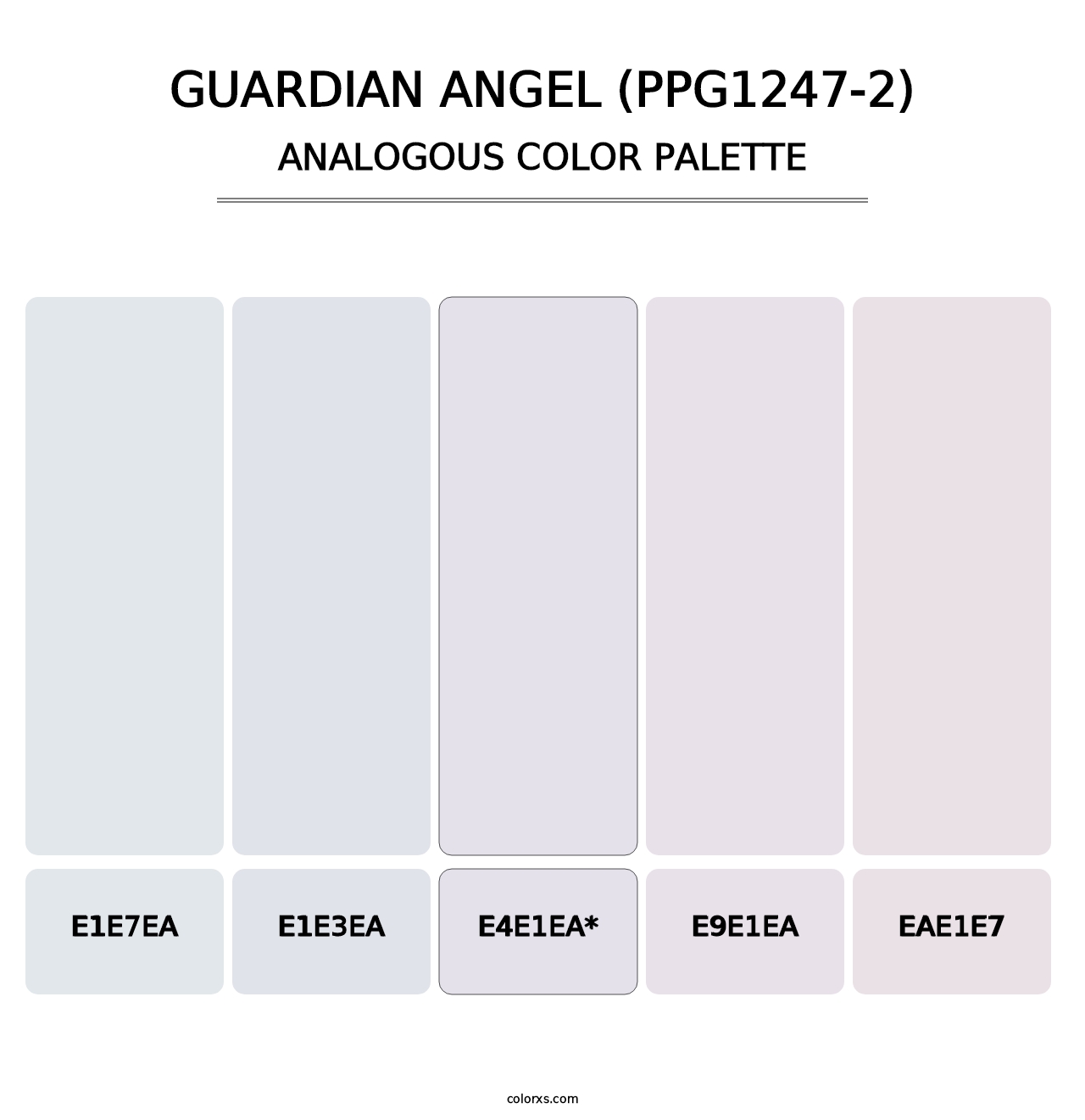 Guardian Angel (PPG1247-2) - Analogous Color Palette