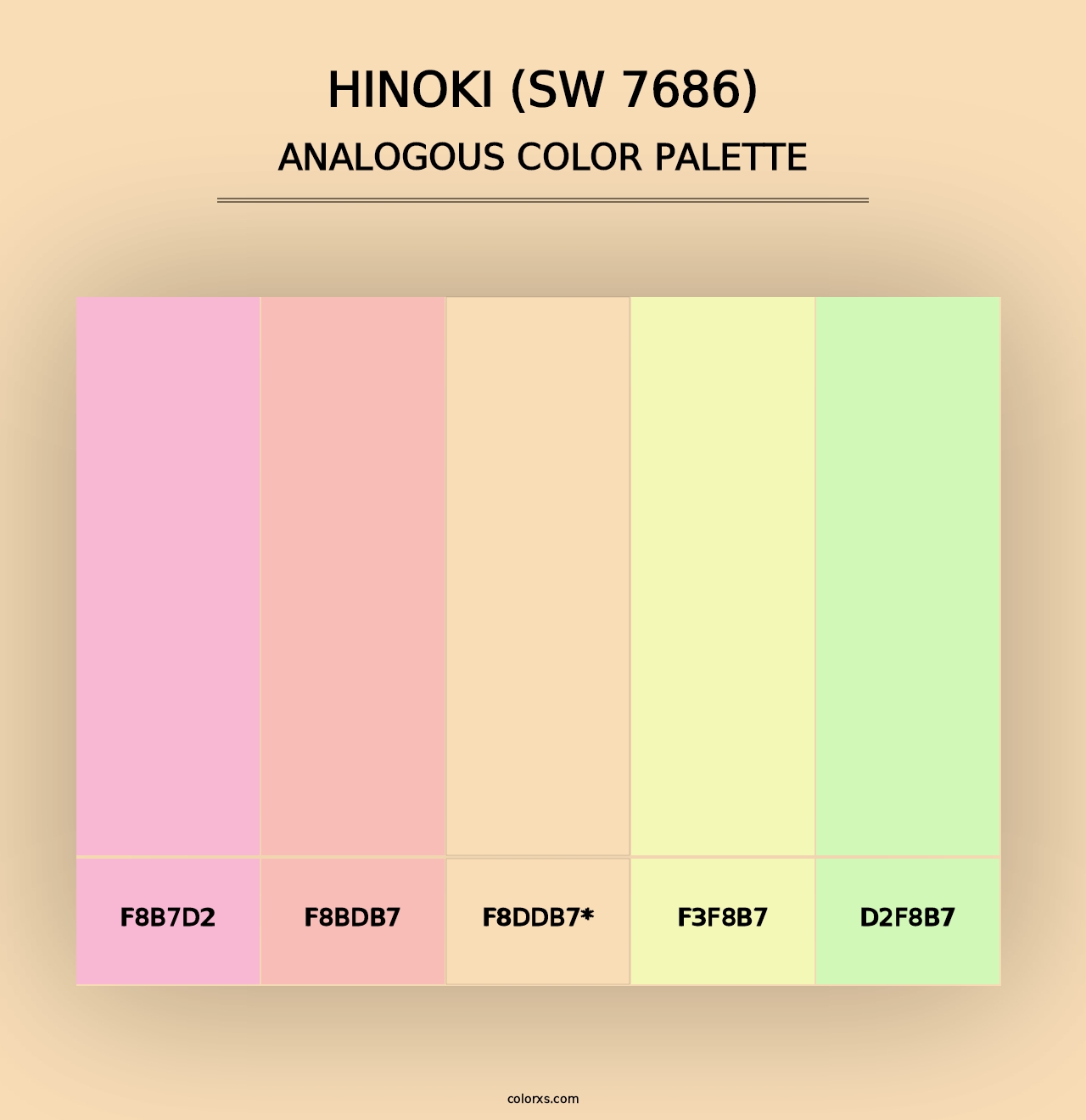 Hinoki (SW 7686) - Analogous Color Palette