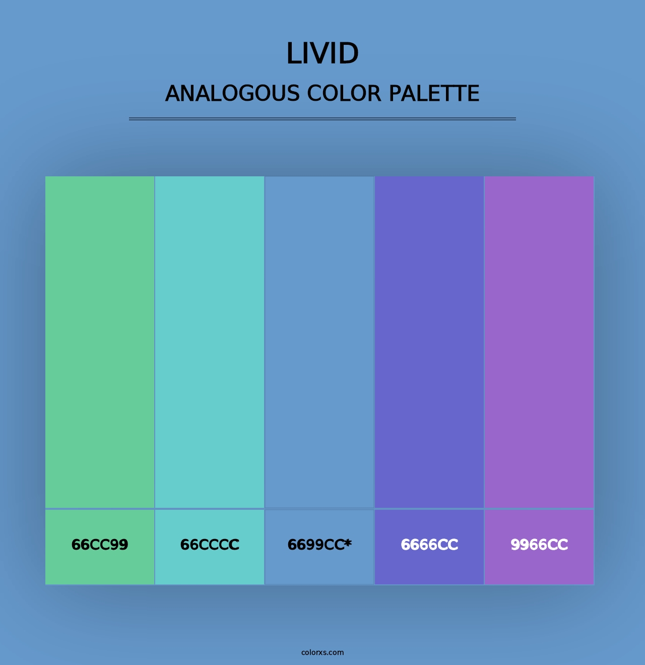 Livid - Analogous Color Palette