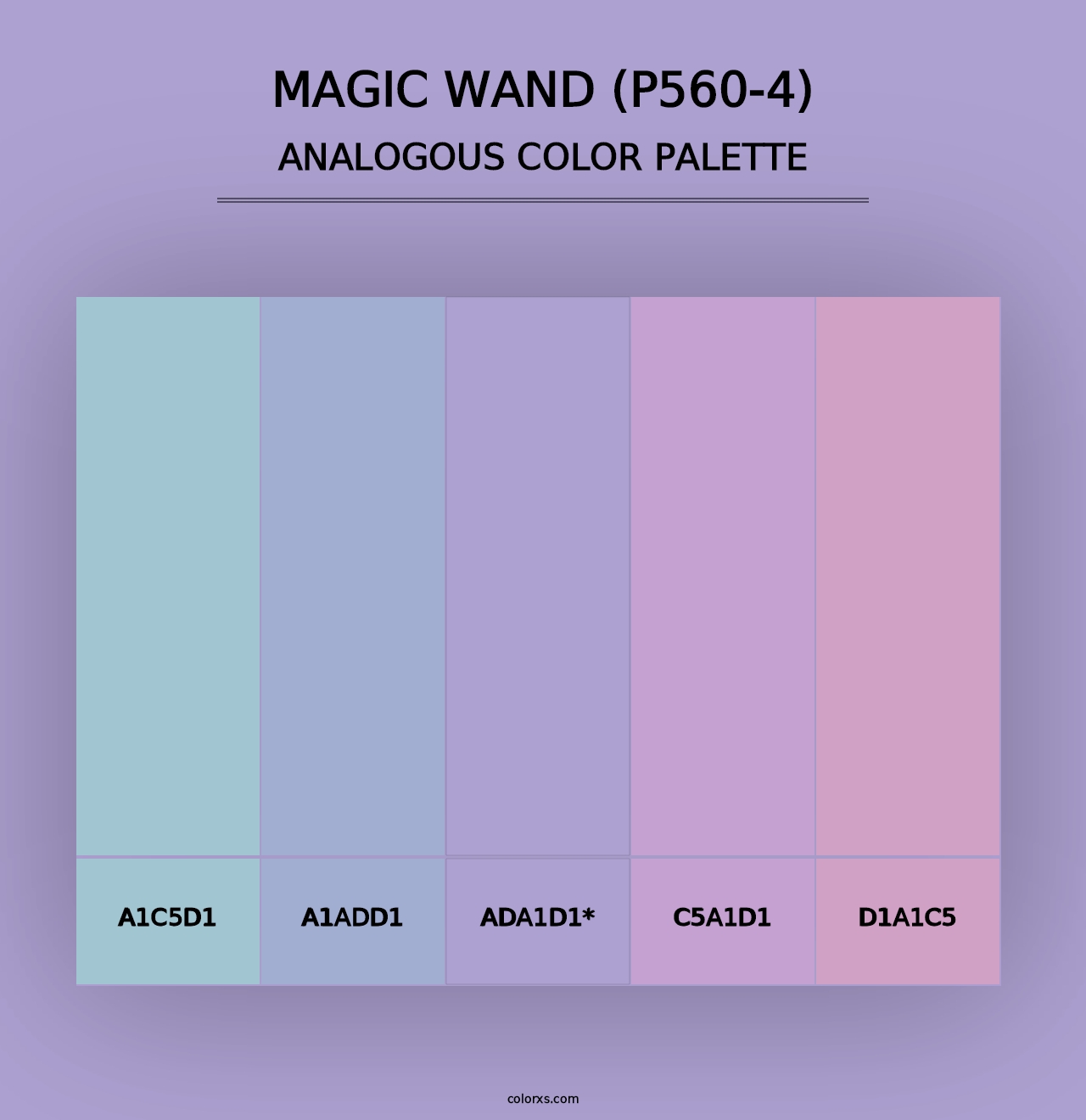 Magic Wand (P560-4) - Analogous Color Palette