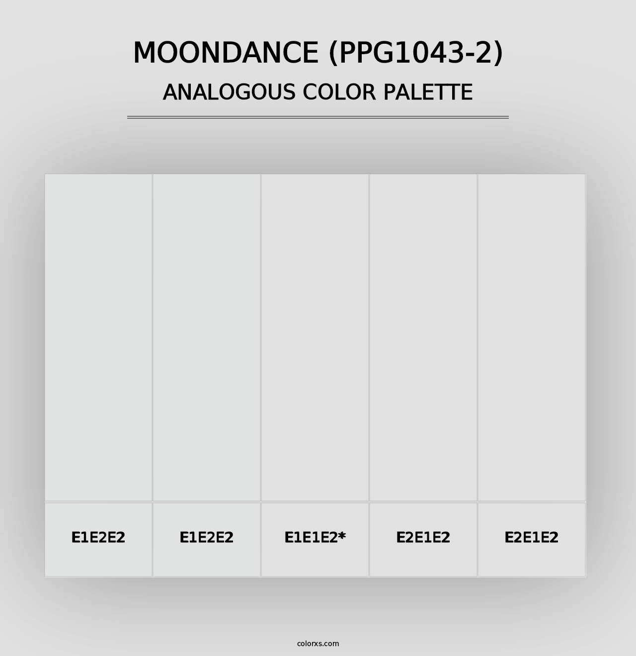 Moondance (PPG1043-2) - Analogous Color Palette