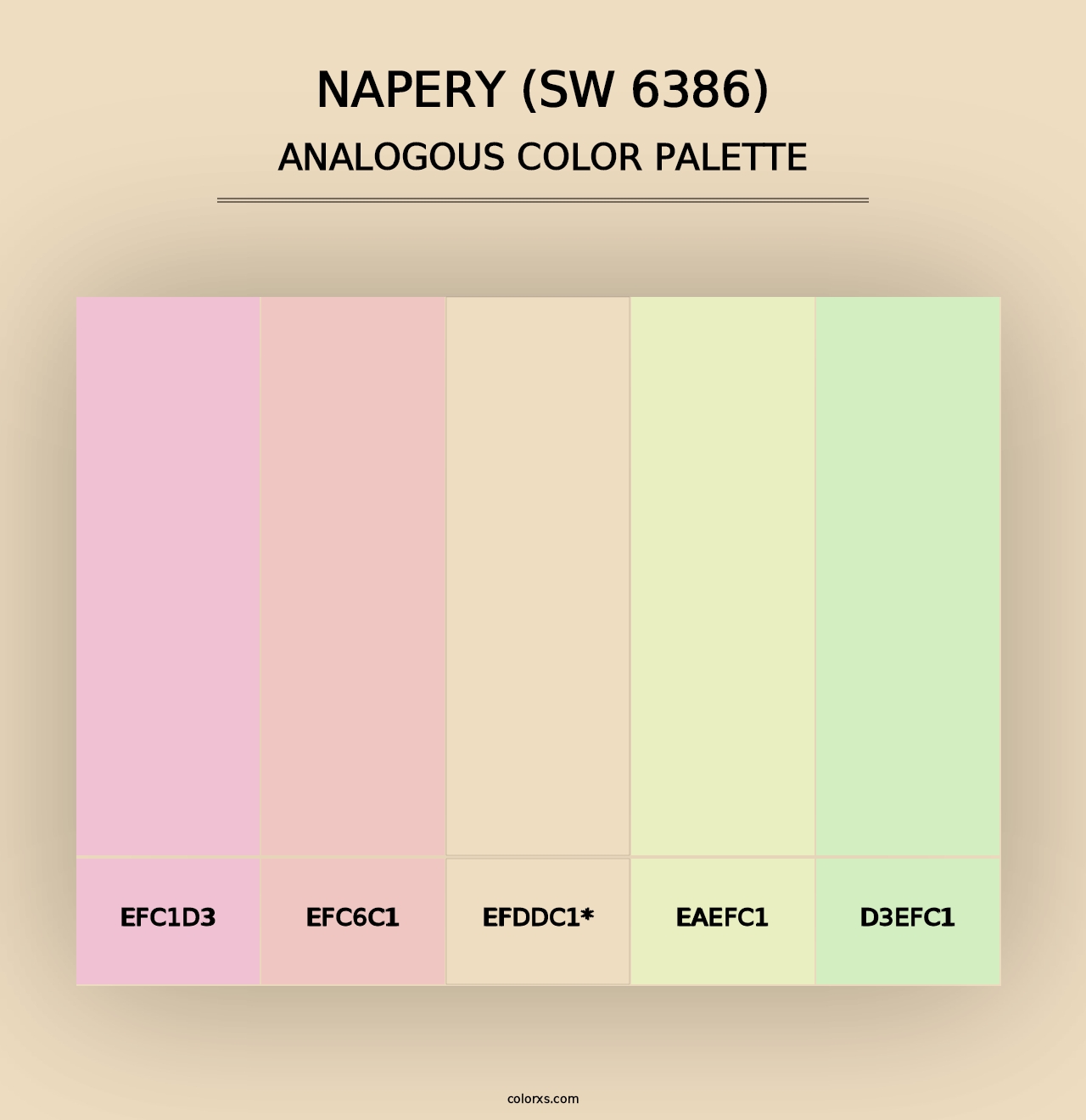 Napery (SW 6386) - Analogous Color Palette