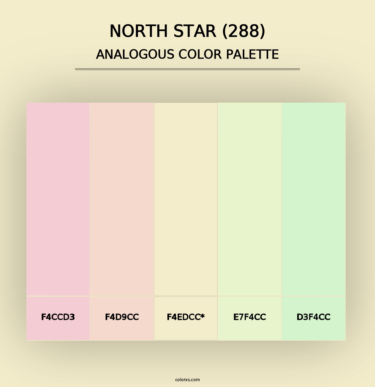 North Star (288) - Analogous Color Palette