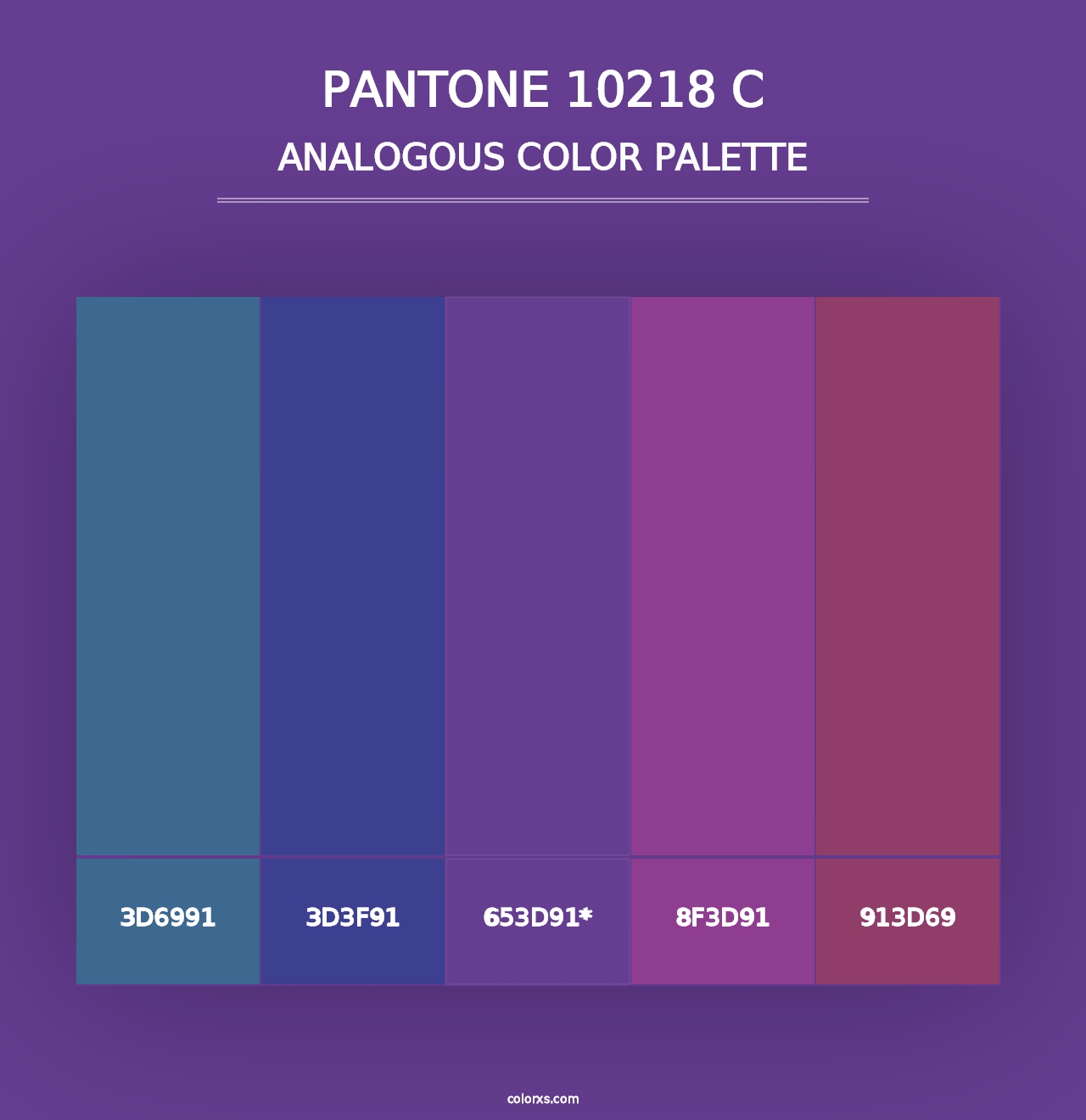 PANTONE 10218 C - Analogous Color Palette