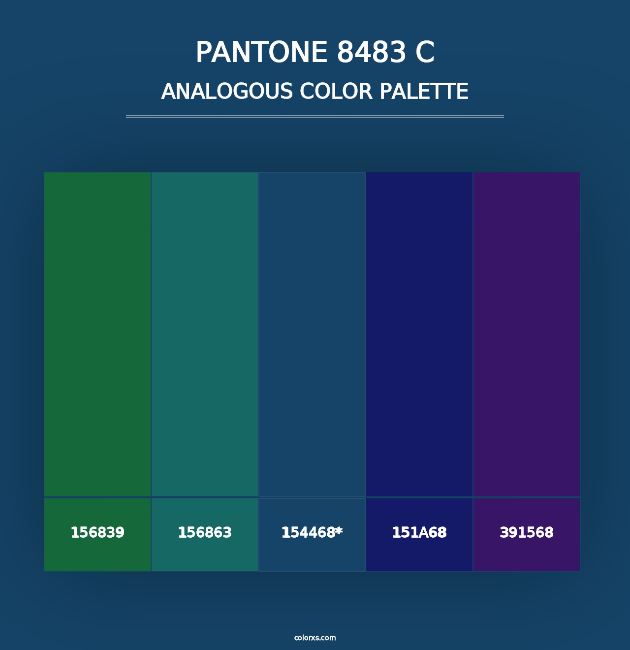 PANTONE 8483 C - Analogous Color Palette