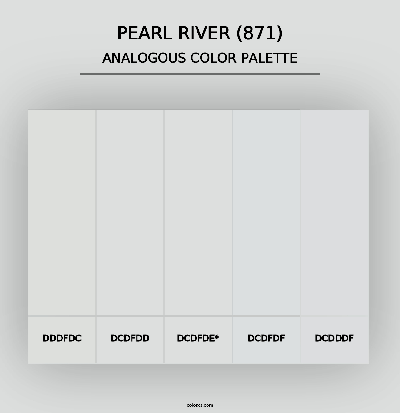 Pearl River (871) - Analogous Color Palette