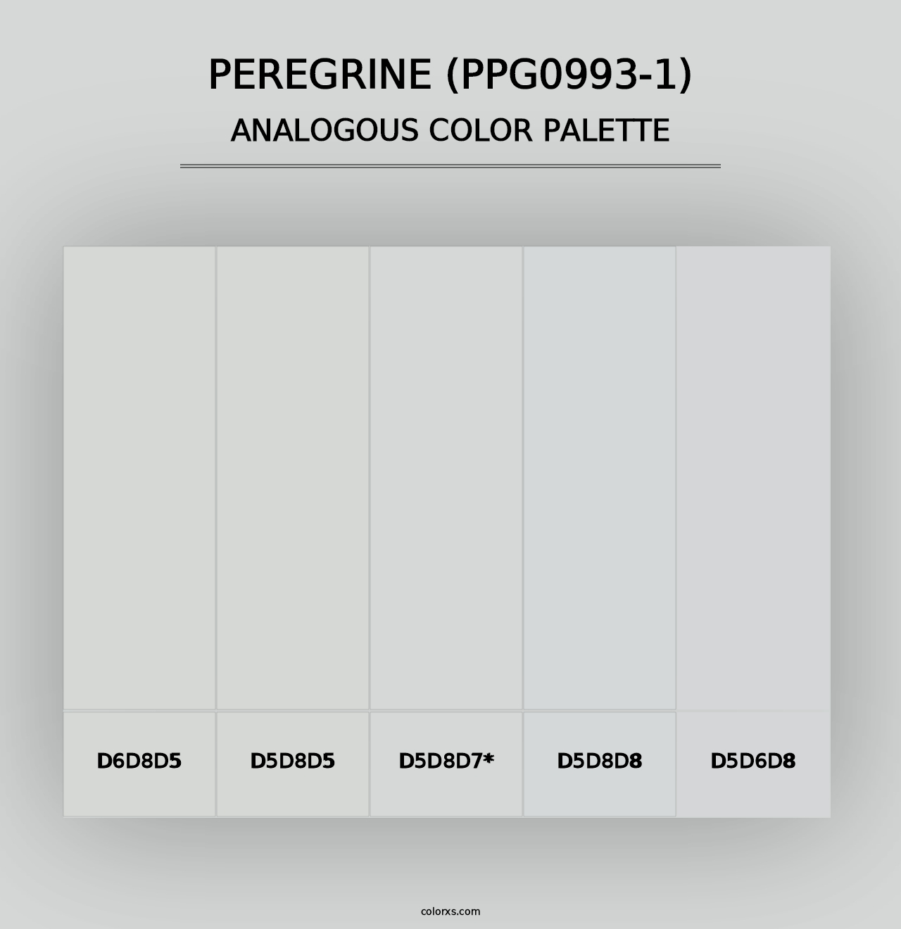 Peregrine (PPG0993-1) - Analogous Color Palette