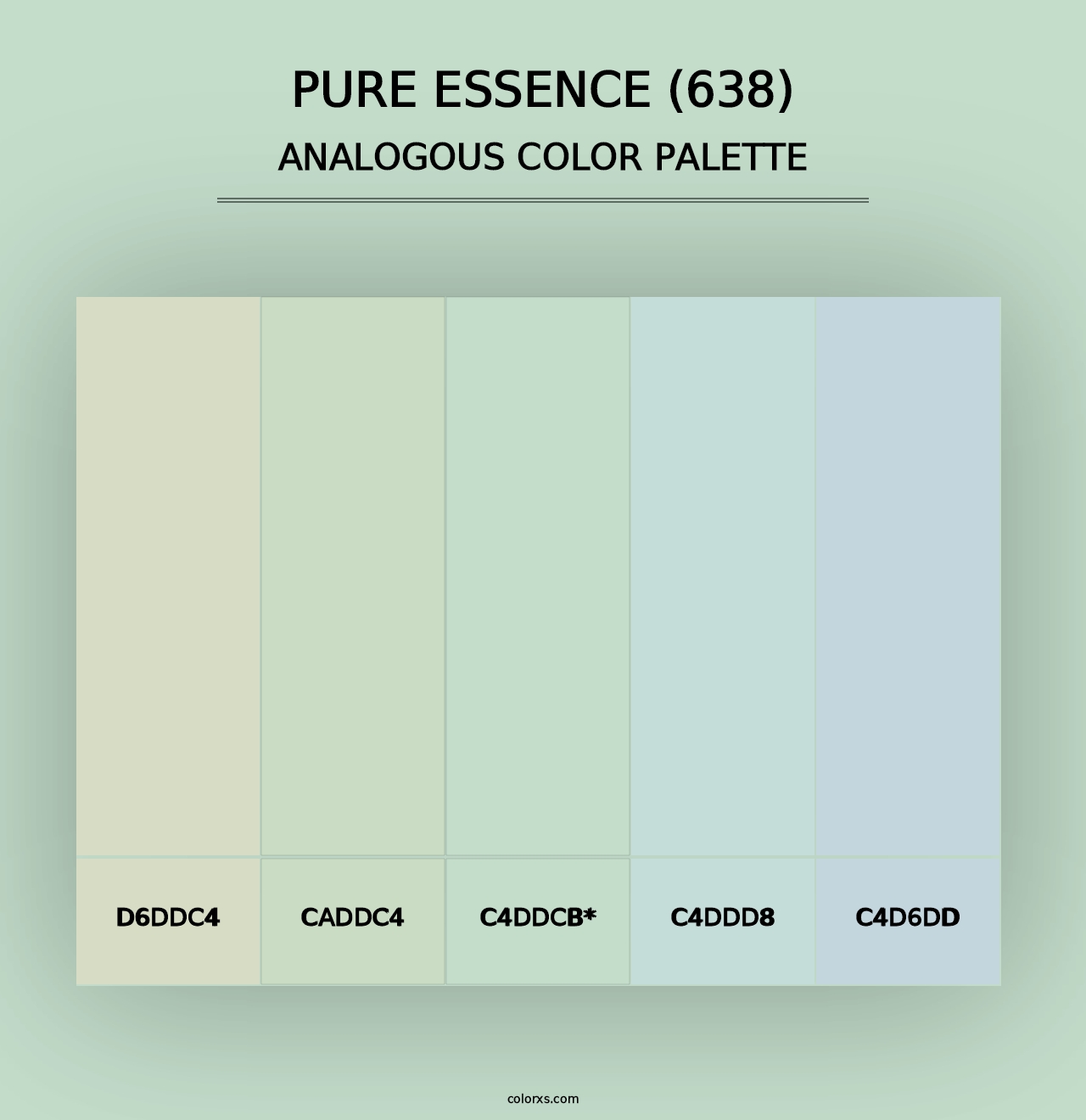 Pure Essence (638) - Analogous Color Palette