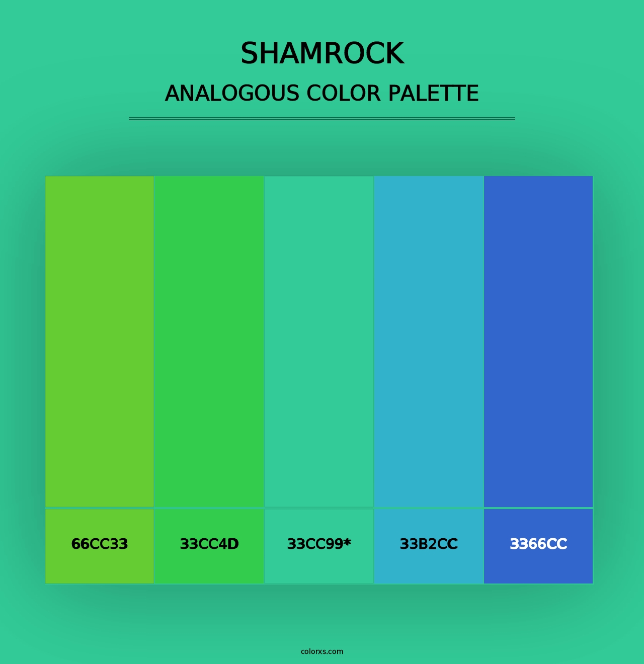 Shamrock - Analogous Color Palette