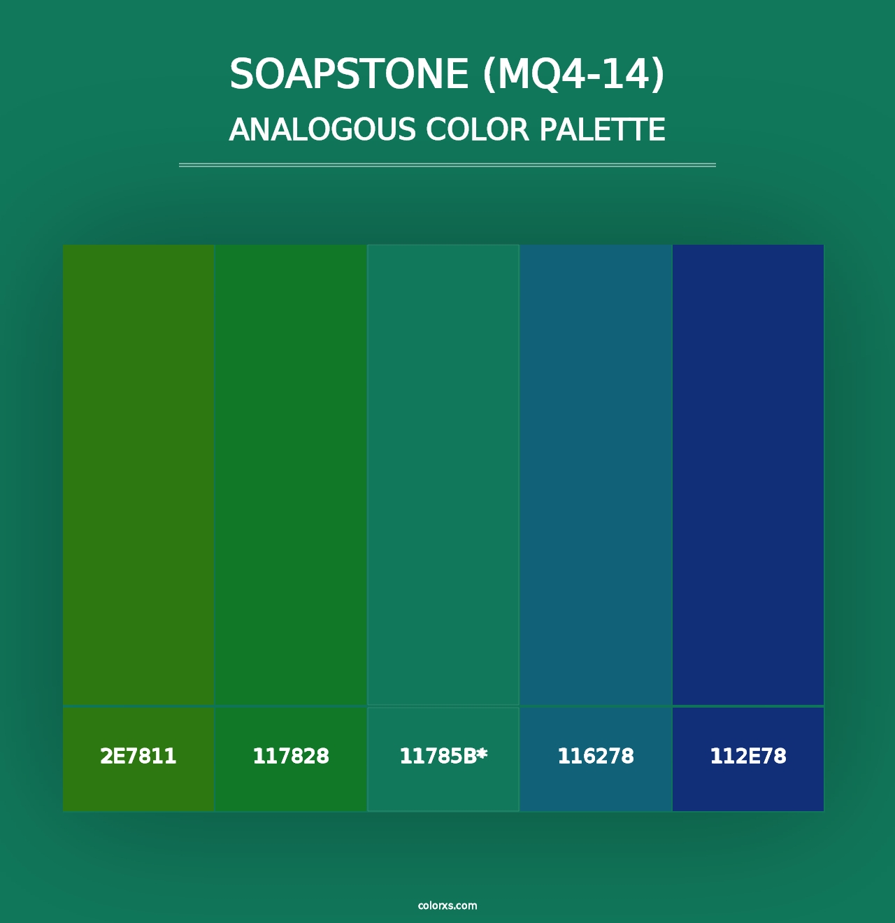 Soapstone (MQ4-14) - Analogous Color Palette