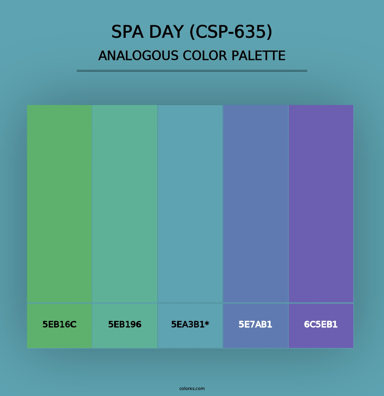 Spa Day (CSP-635) - Analogous Color Palette