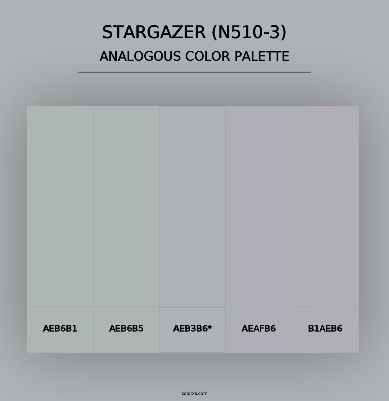 Stargazer (N510-3) - Analogous Color Palette