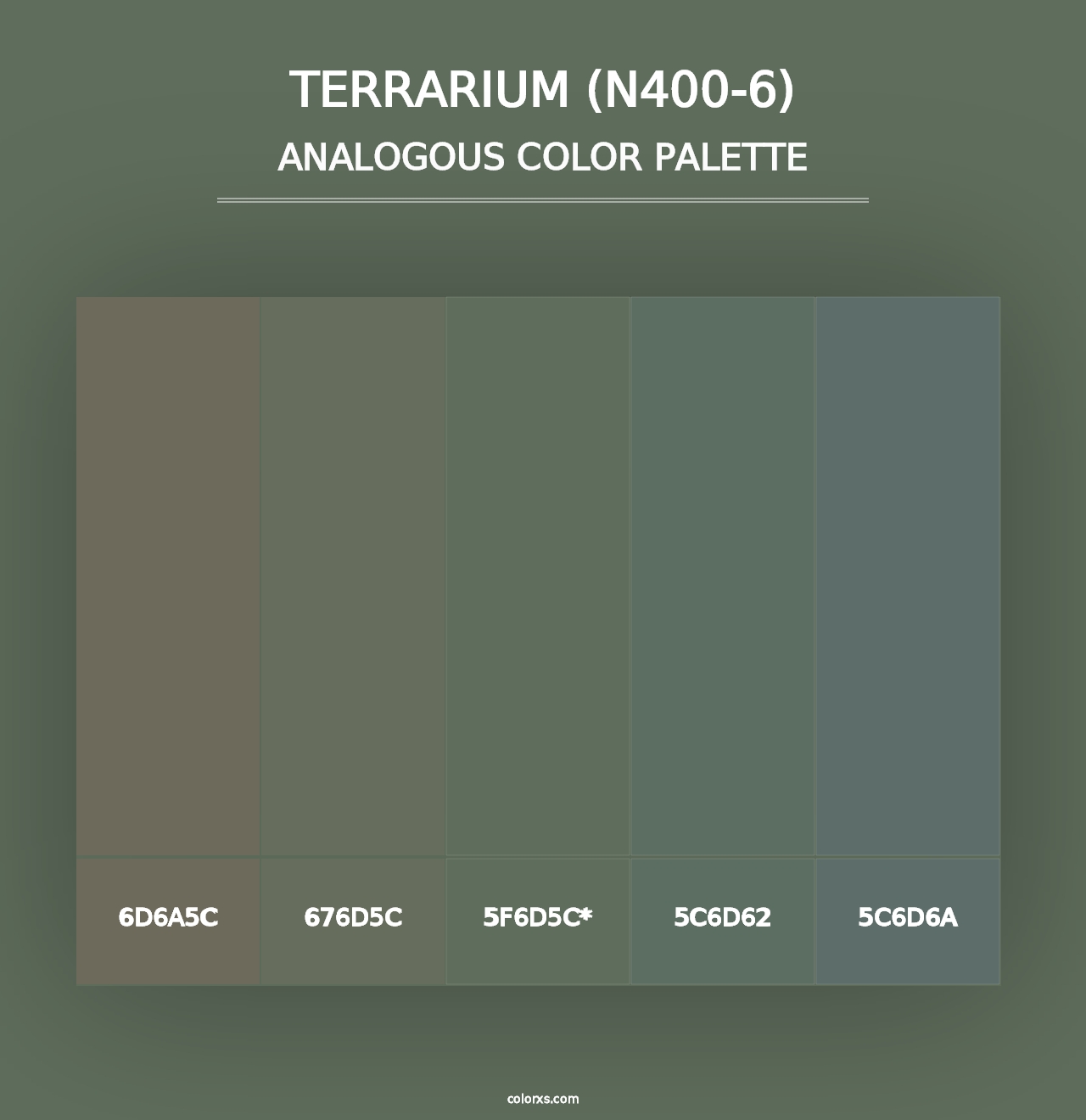 Terrarium (N400-6) - Analogous Color Palette