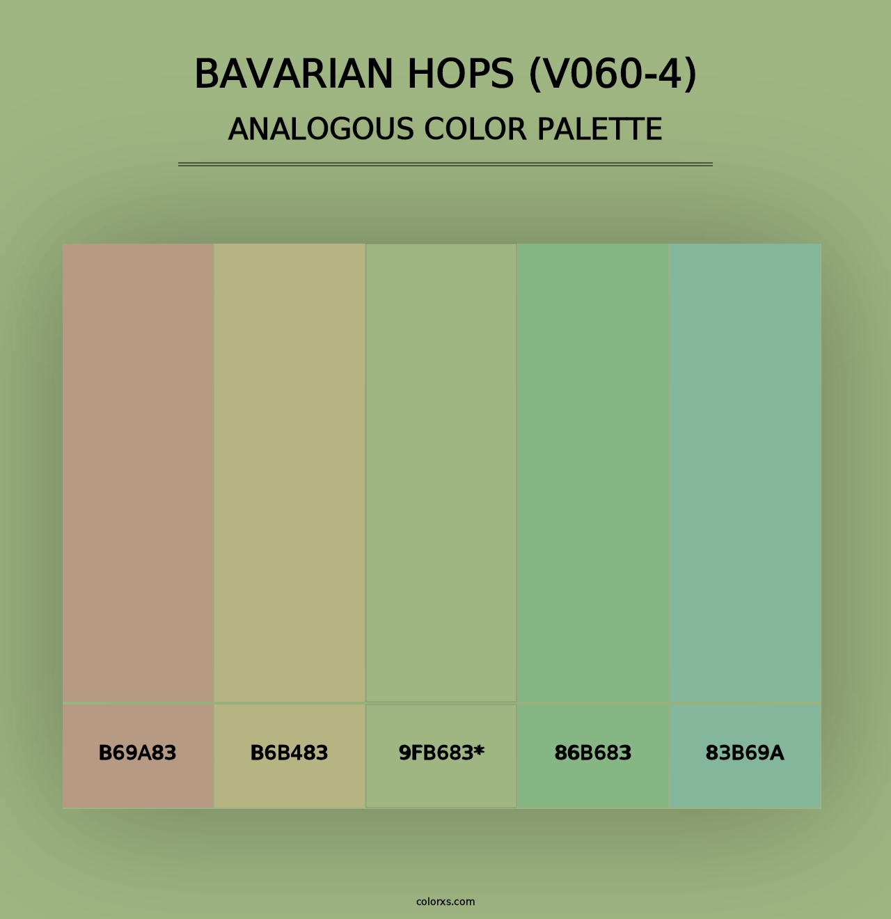 Bavarian Hops (V060-4) - Analogous Color Palette