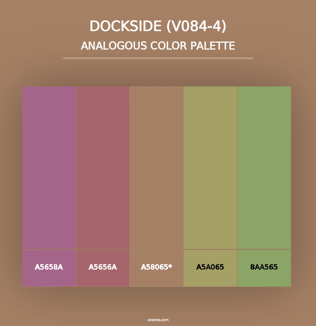 Dockside (V084-4) - Analogous Color Palette