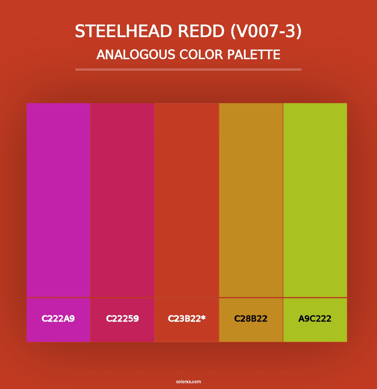 Steelhead Redd (V007-3) - Analogous Color Palette