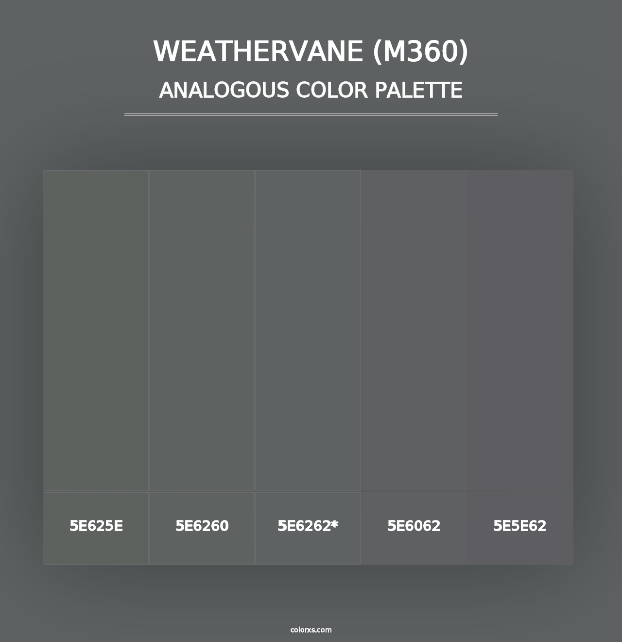 Weathervane (M360) - Analogous Color Palette