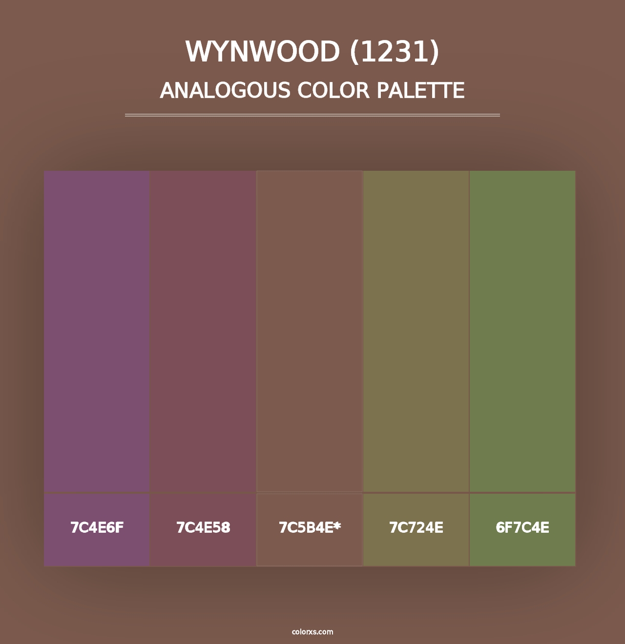 Wynwood (1231) - Analogous Color Palette