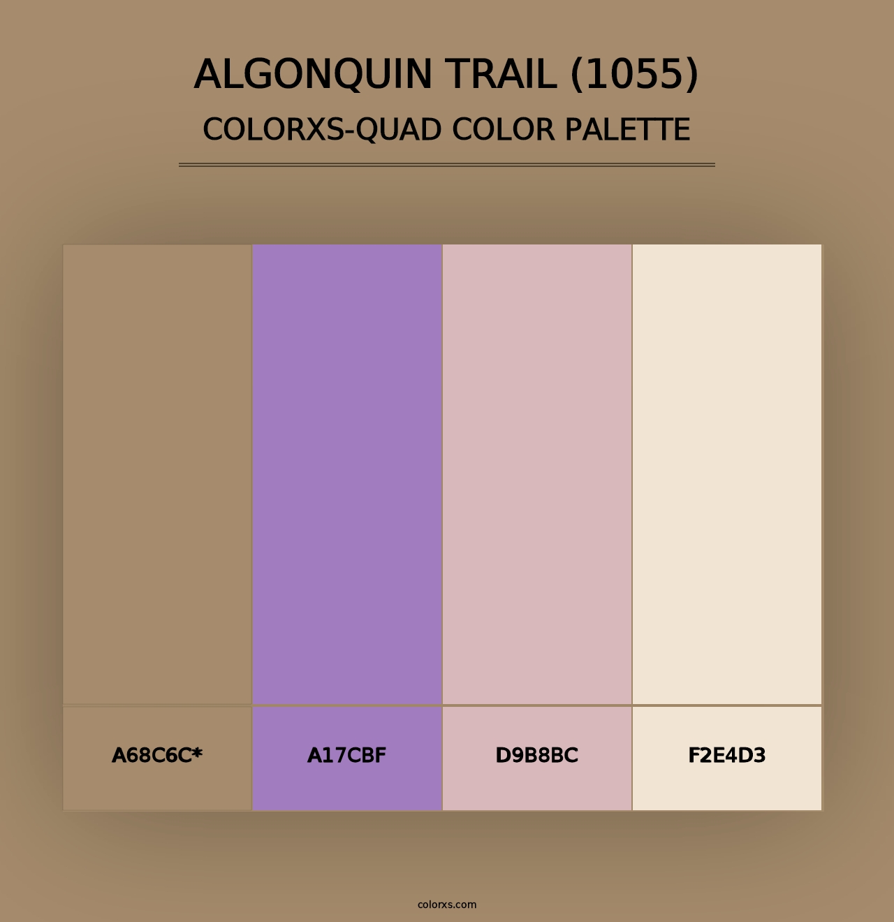 Algonquin Trail (1055) - Colorxs Quad Palette