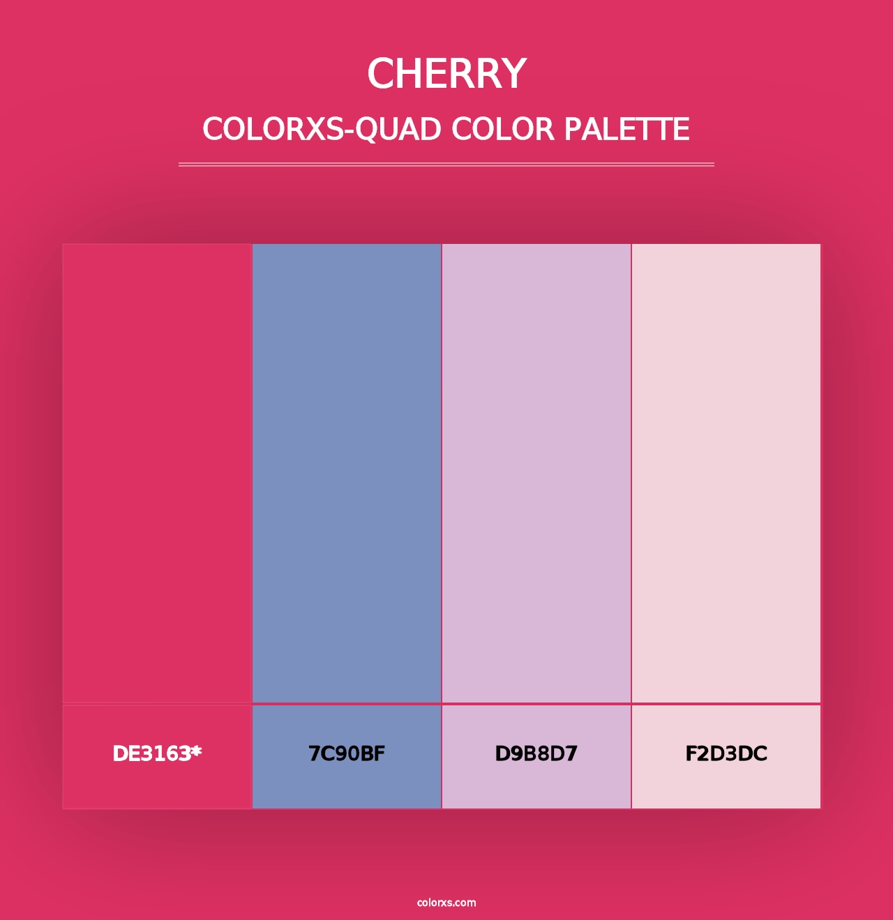 Cherry - Colorxs Quad Palette