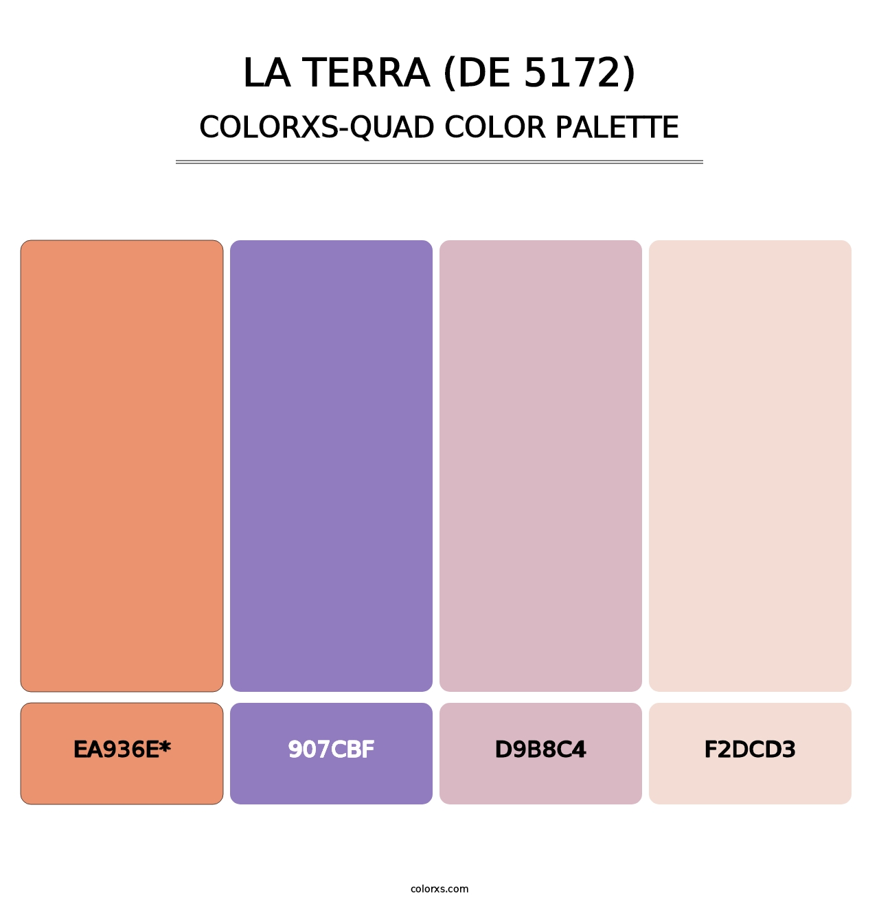 La Terra (DE 5172) - Colorxs Quad Palette