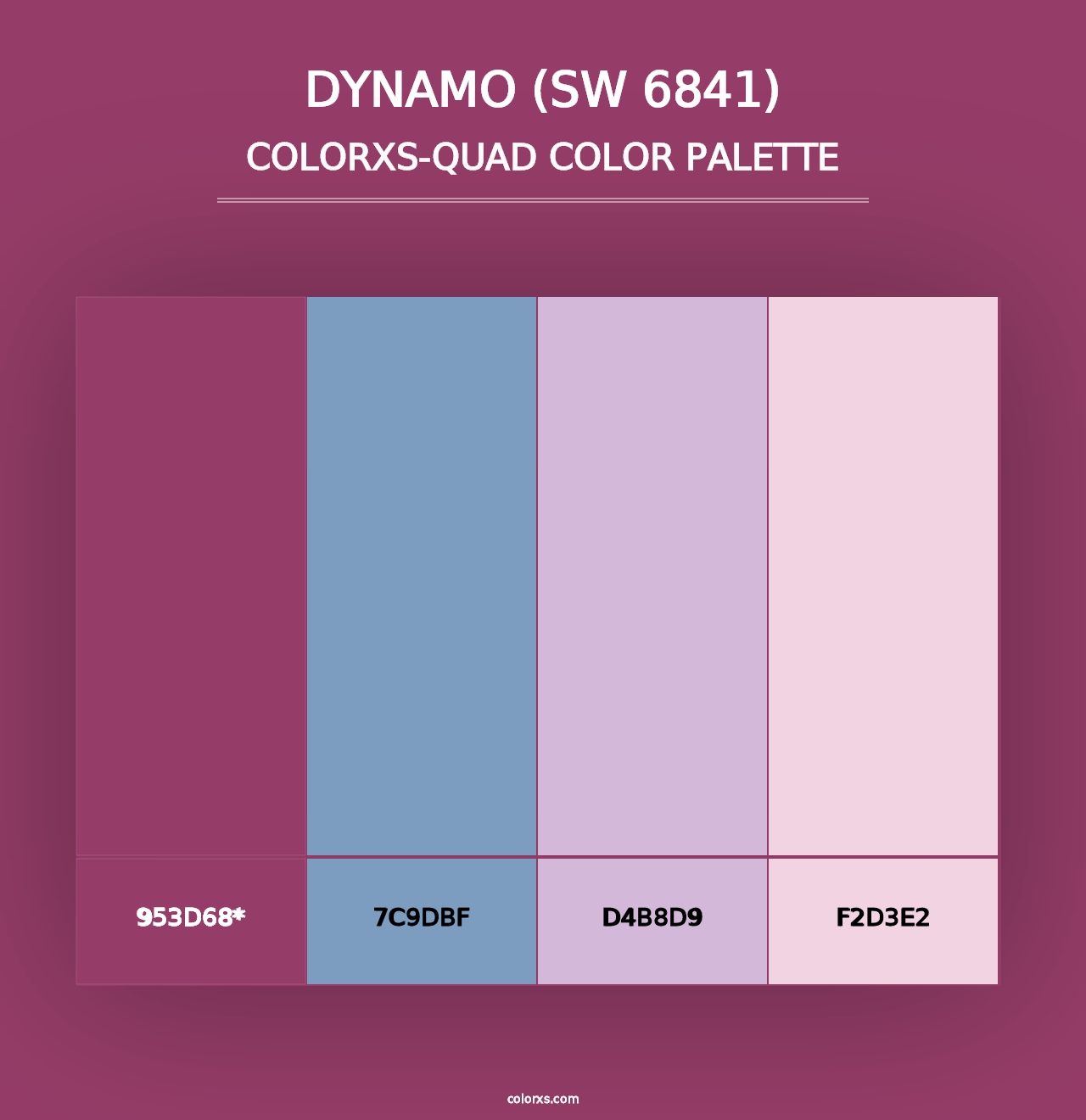 Dynamo (SW 6841) - Colorxs Quad Palette