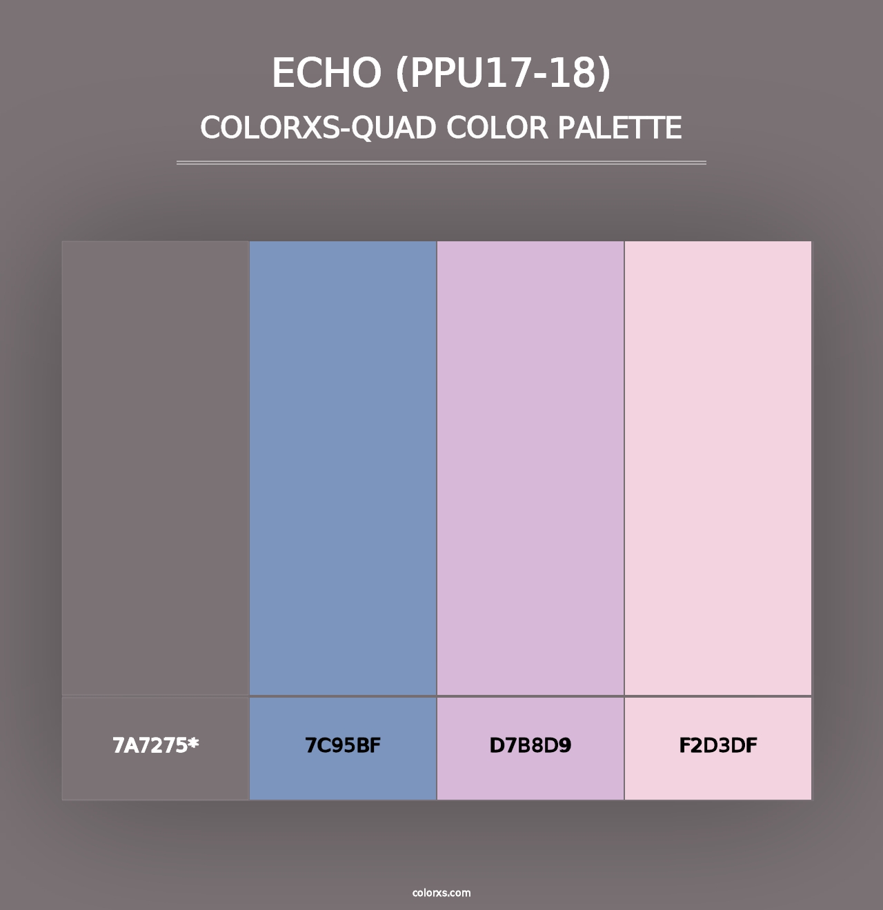 Echo (PPU17-18) - Colorxs Quad Palette