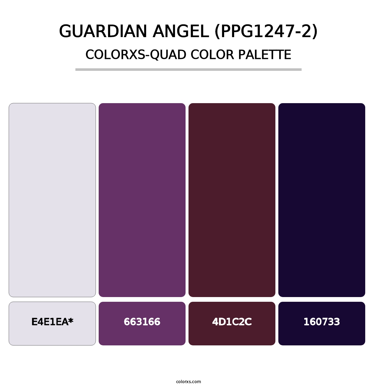 Guardian Angel (PPG1247-2) - Colorxs Quad Palette