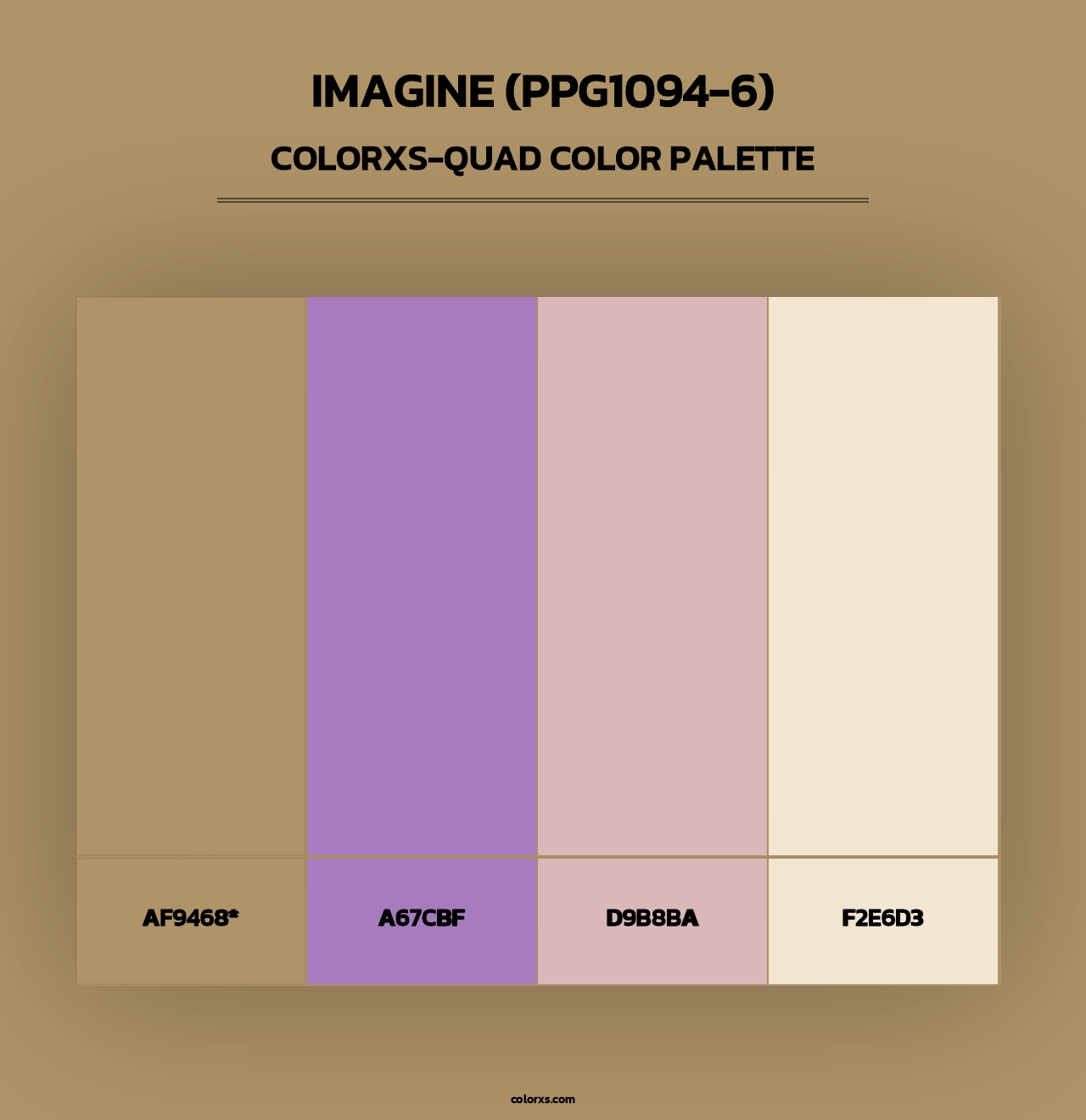 Imagine (PPG1094-6) - Colorxs Quad Palette