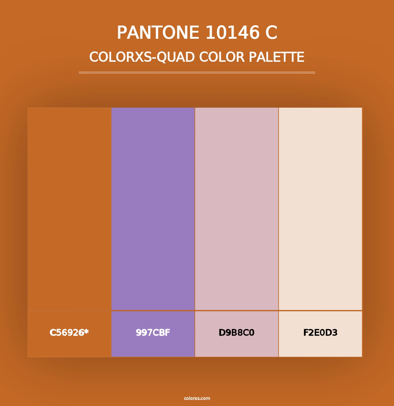 PANTONE 10146 C - Colorxs Quad Palette