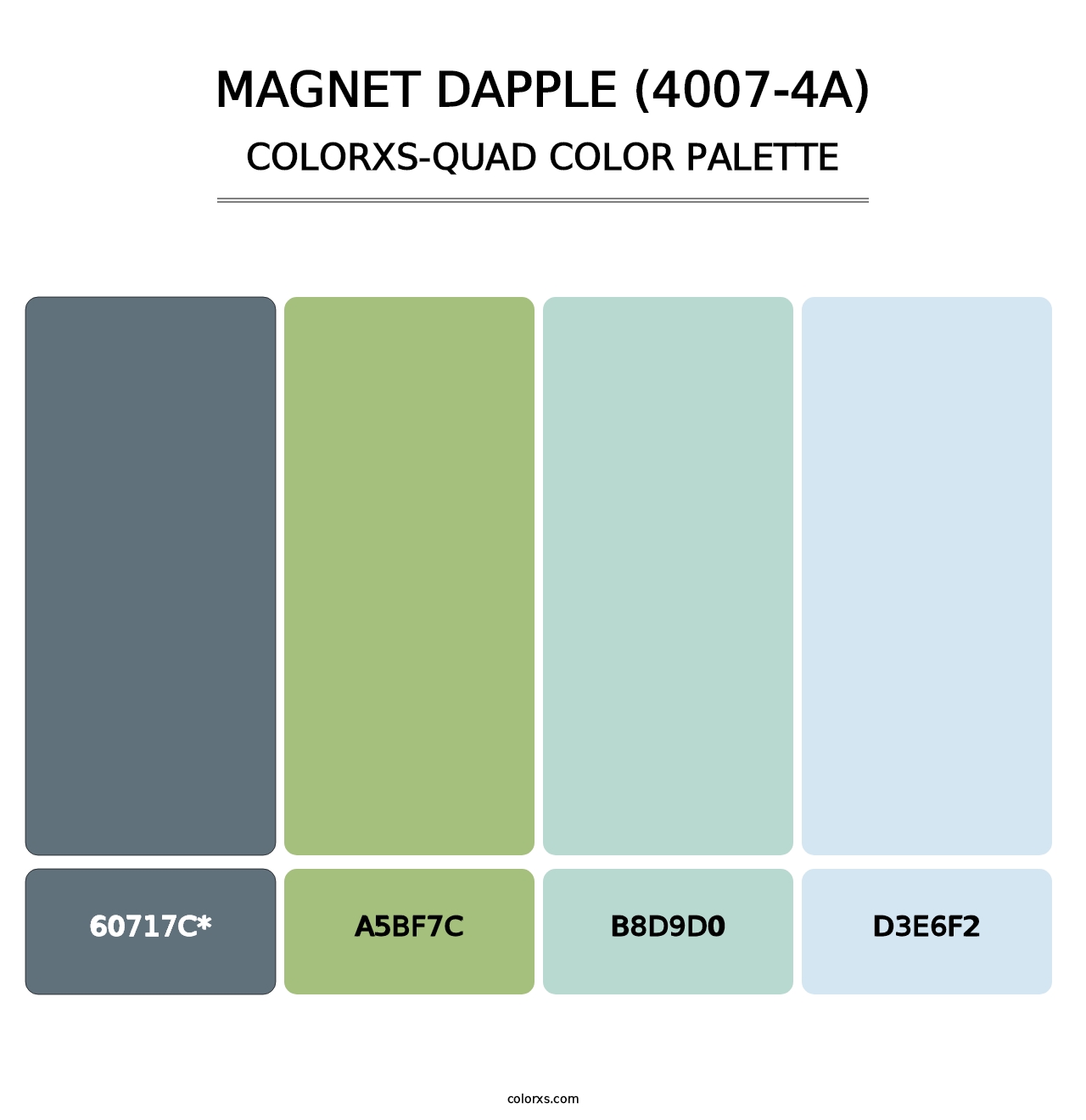 Magnet Dapple (4007-4A) - Colorxs Quad Palette