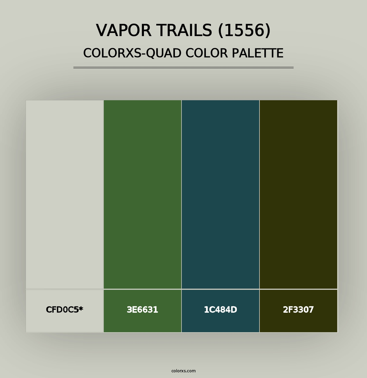 Vapor Trails (1556) - Colorxs Quad Palette