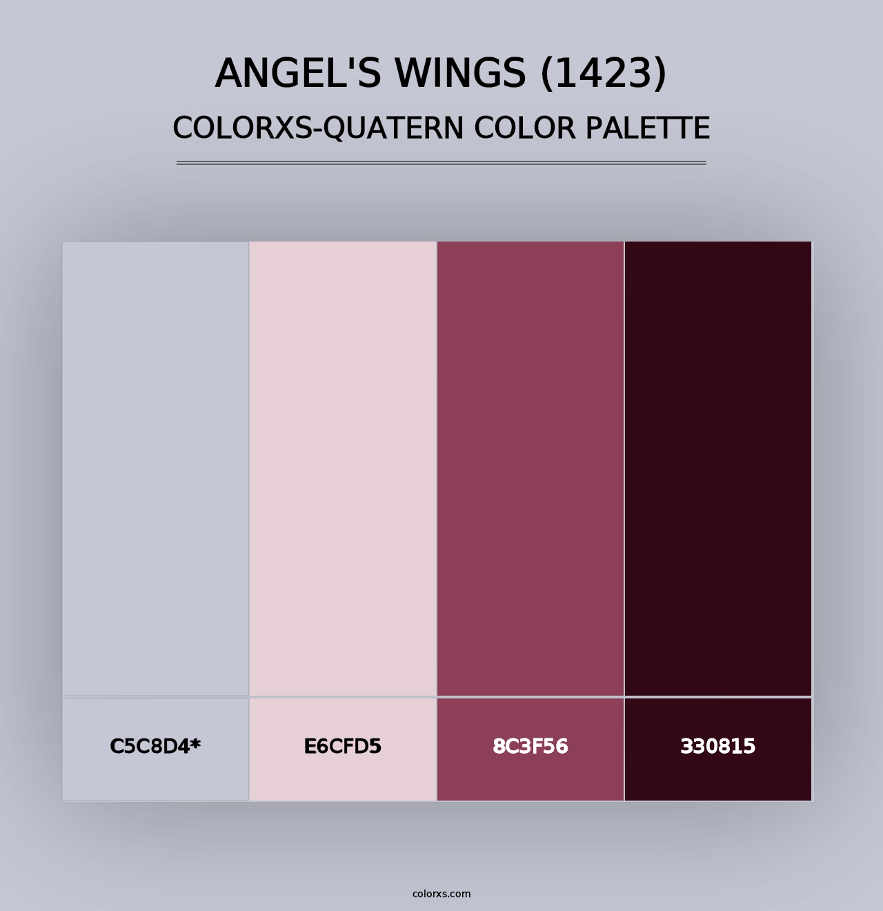 Angel's Wings (1423) - Colorxs Quad Palette