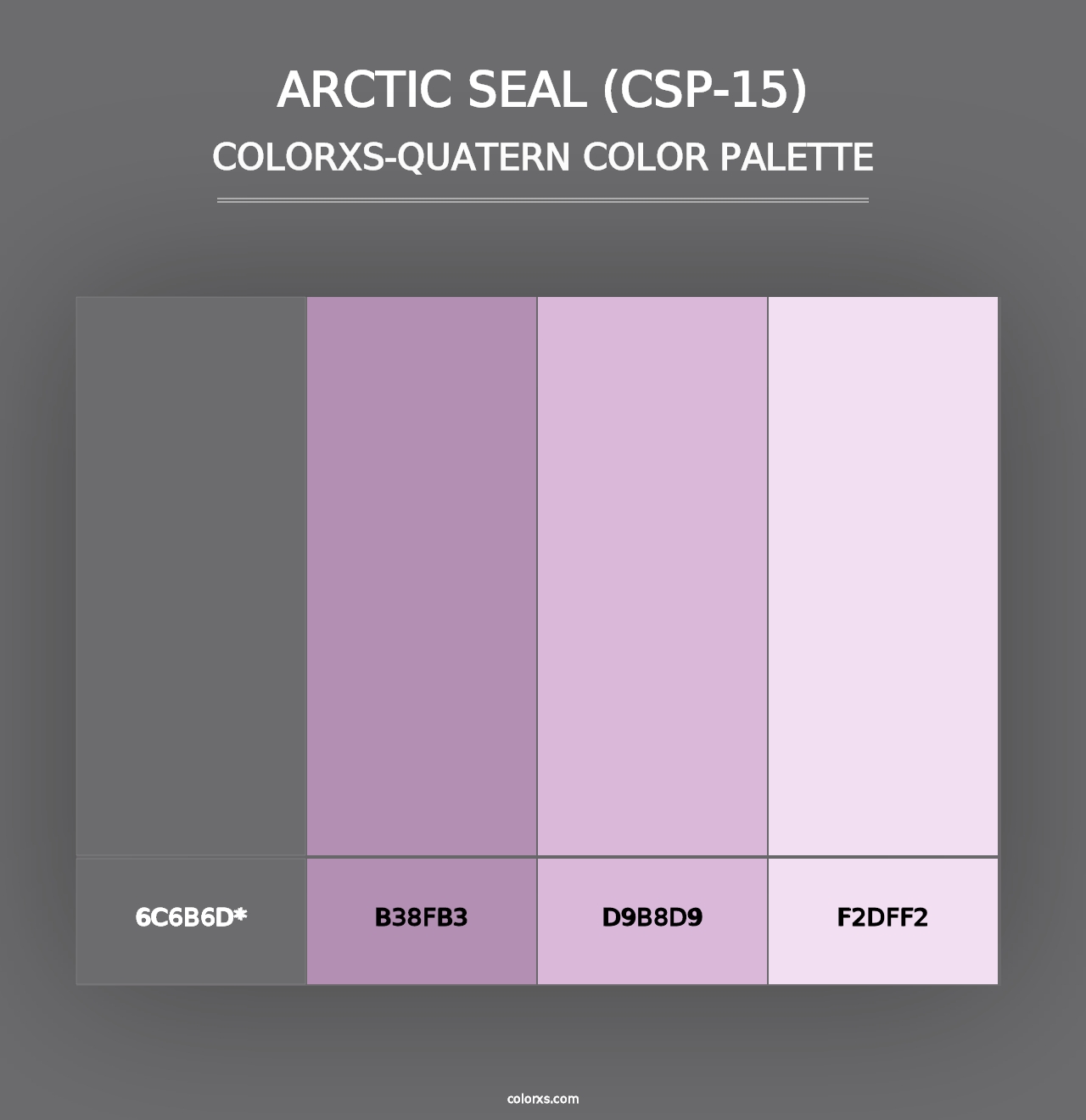 Arctic Seal (CSP-15) - Colorxs Quad Palette