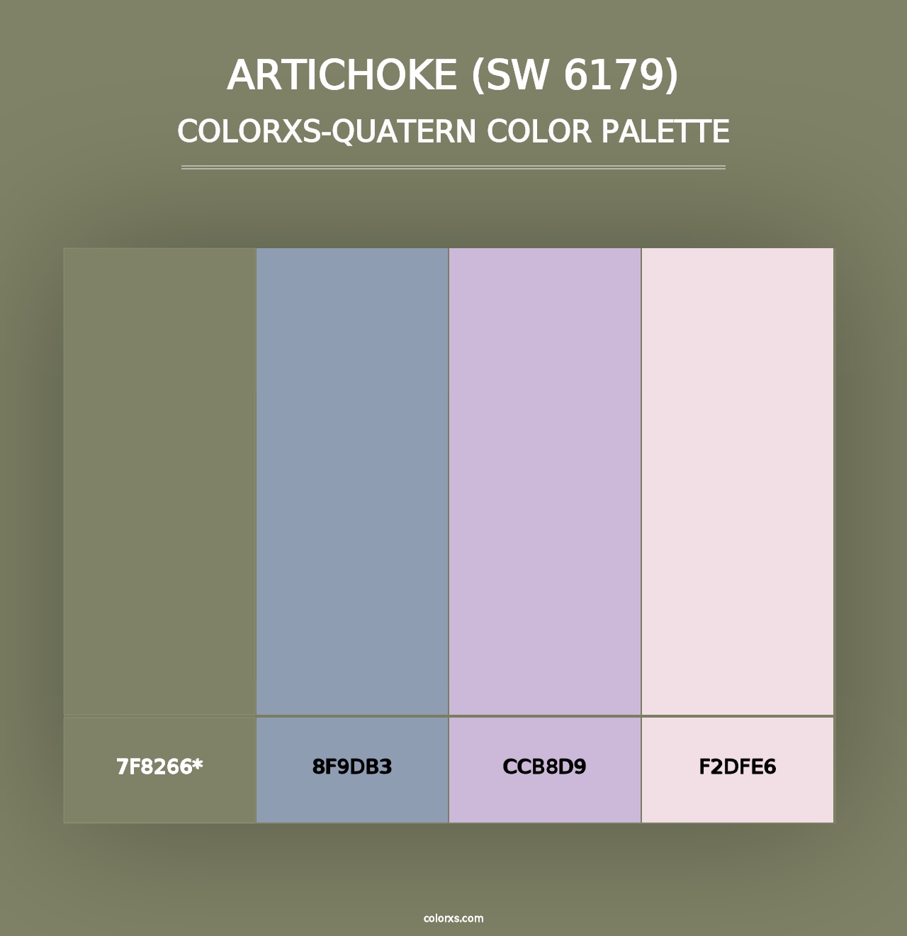 Artichoke (SW 6179) - Colorxs Quad Palette