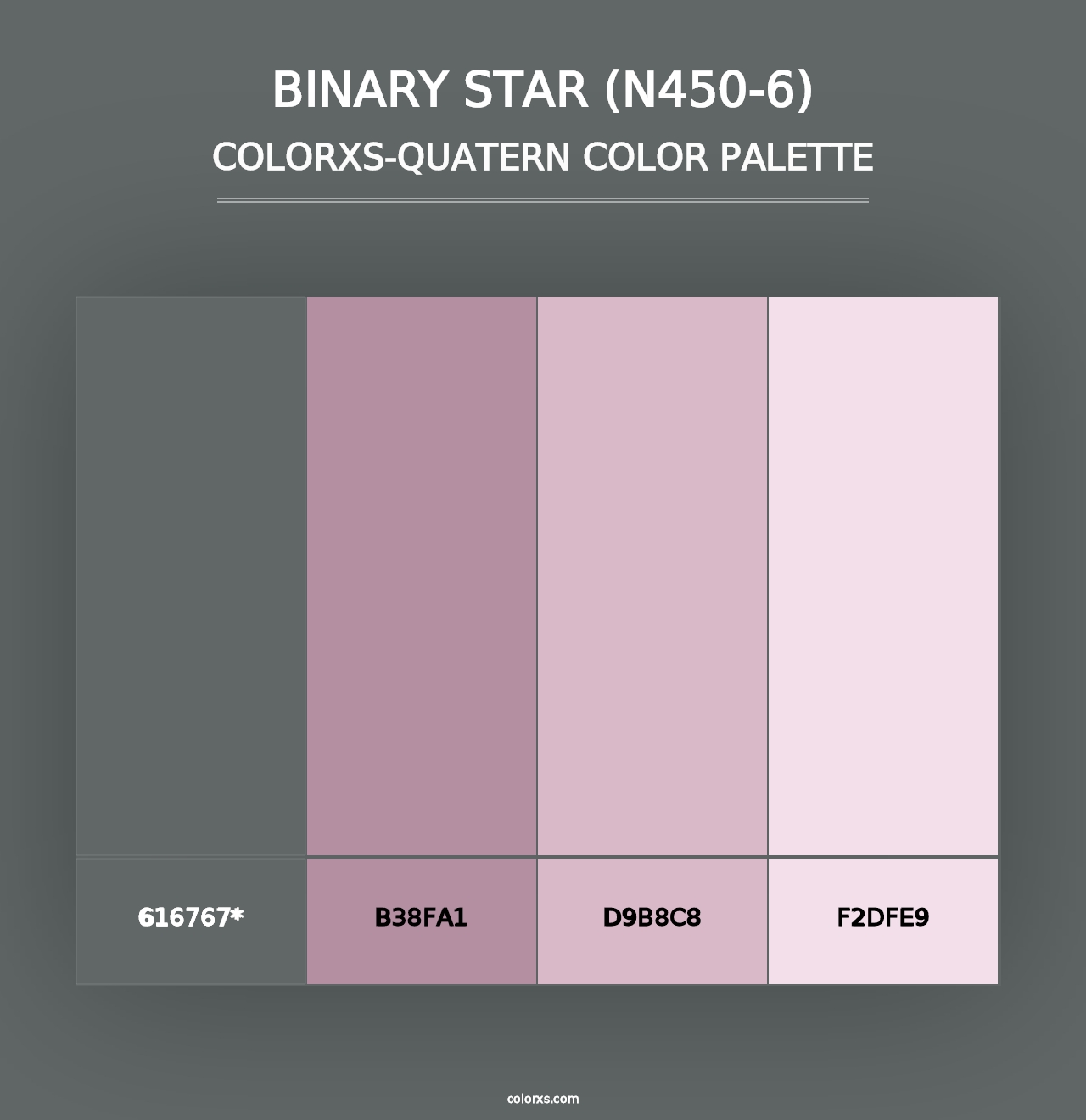 Binary Star (N450-6) - Colorxs Quad Palette