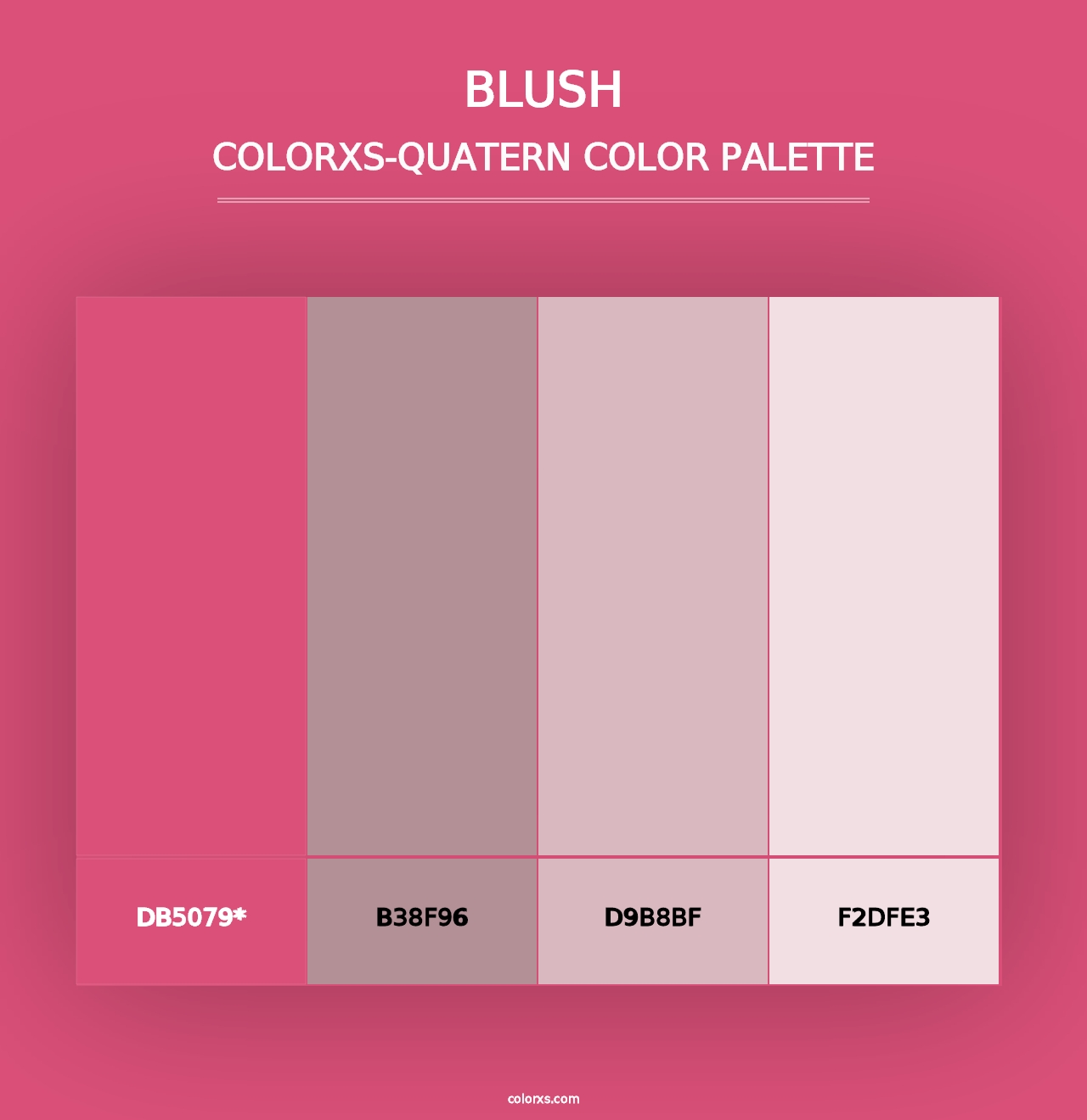 Blush - Colorxs Quad Palette