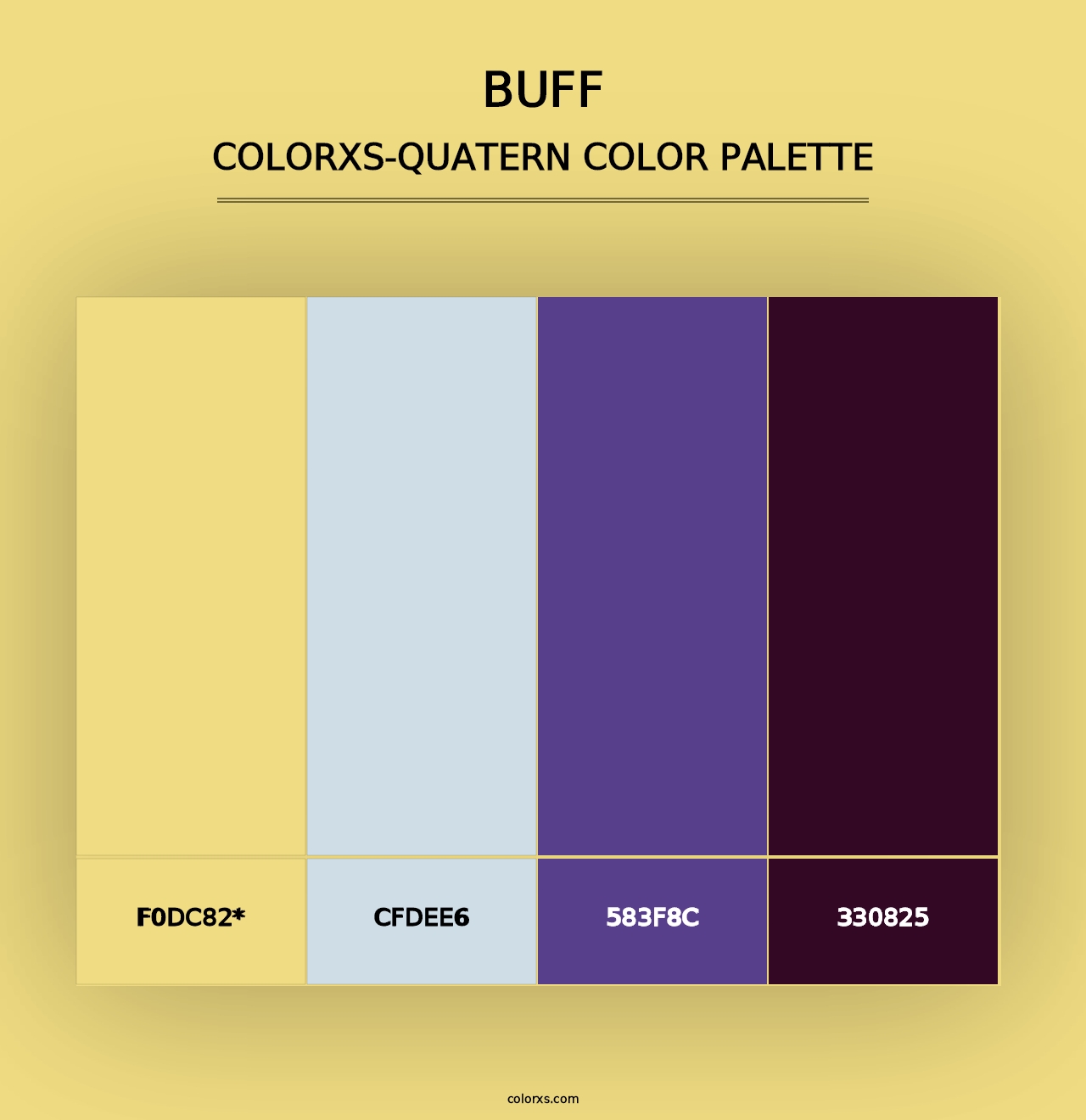 Buff - Colorxs Quad Palette