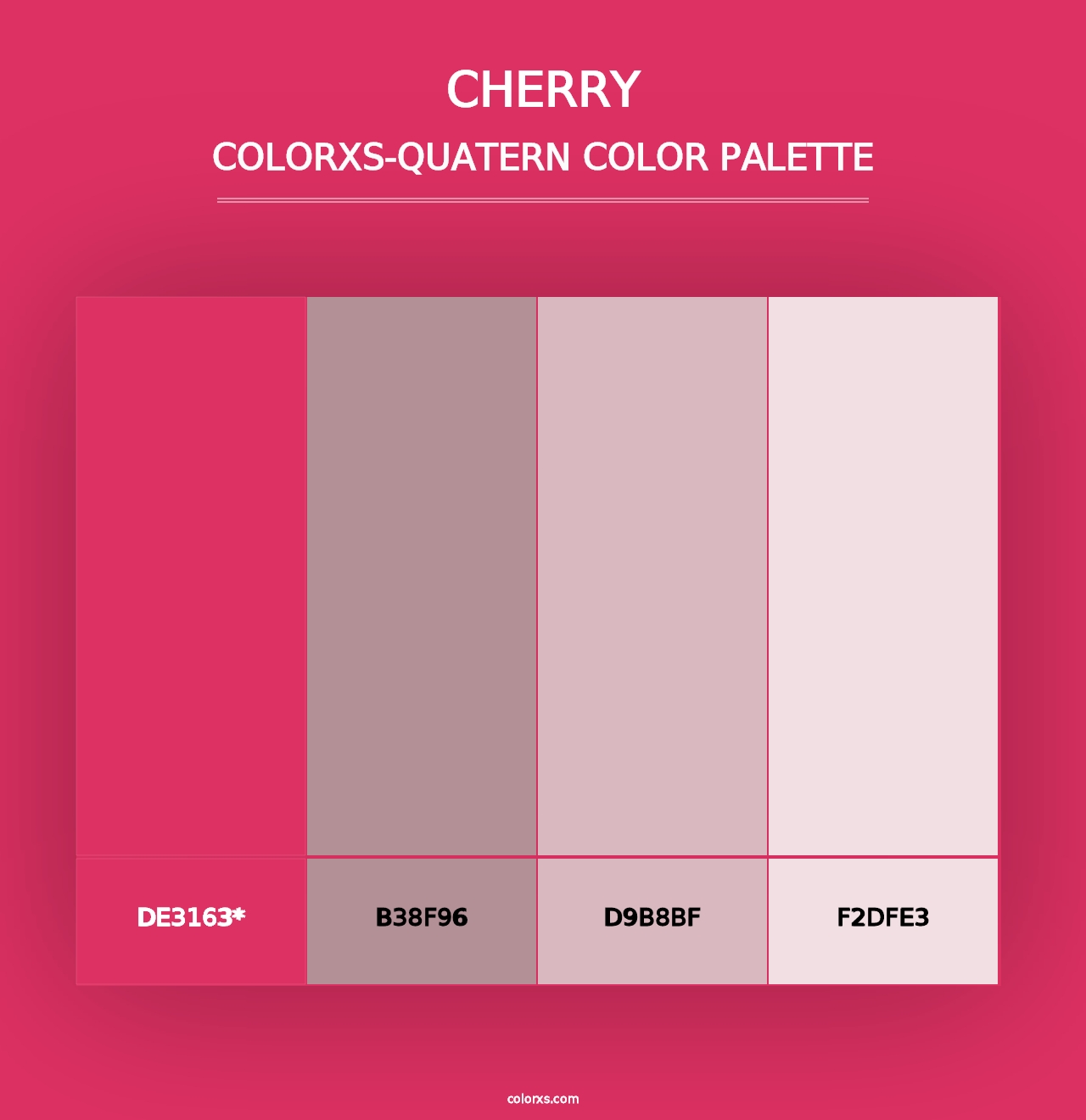 Cherry - Colorxs Quad Palette