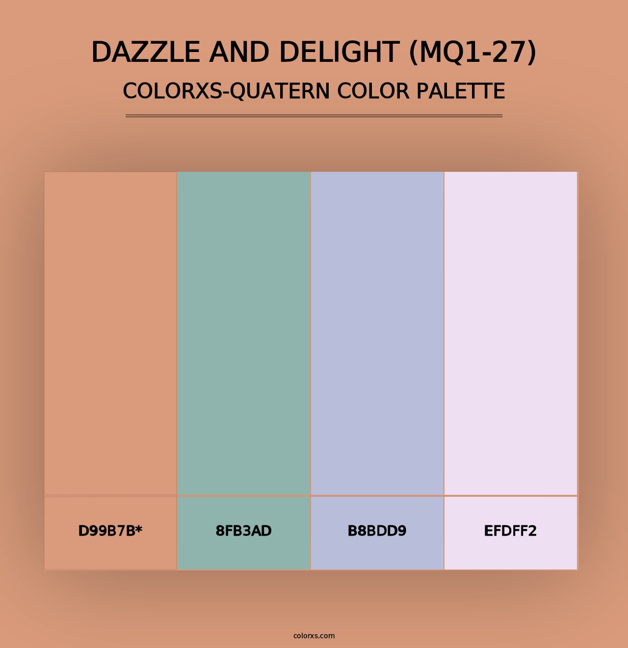 Dazzle And Delight (MQ1-27) - Colorxs Quad Palette