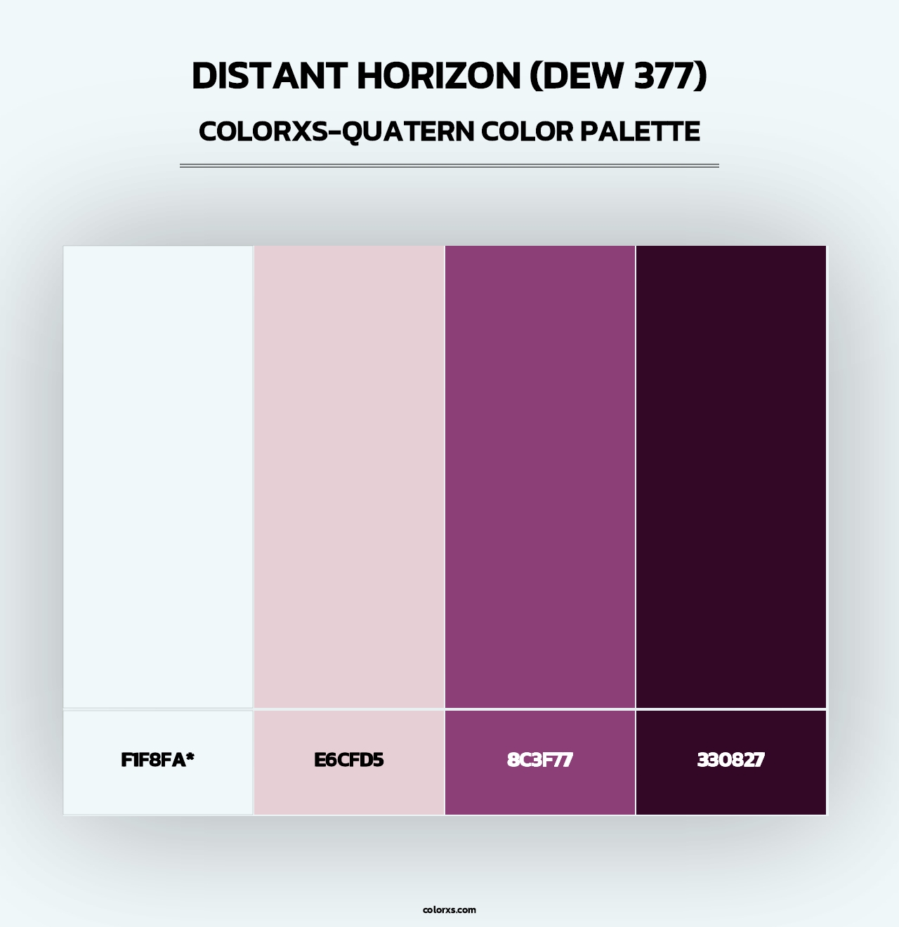 Distant Horizon (DEW 377) - Colorxs Quad Palette